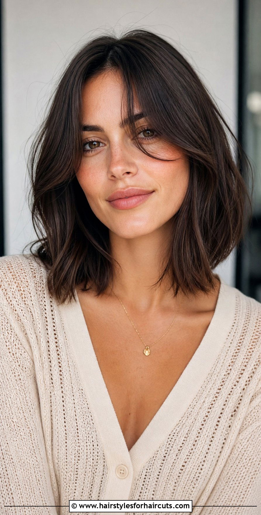 Long Bob With Curtain Bangs - 25 bob haircuts with bangs for thin hair - 25 bob haircuts with bangs for thin hair