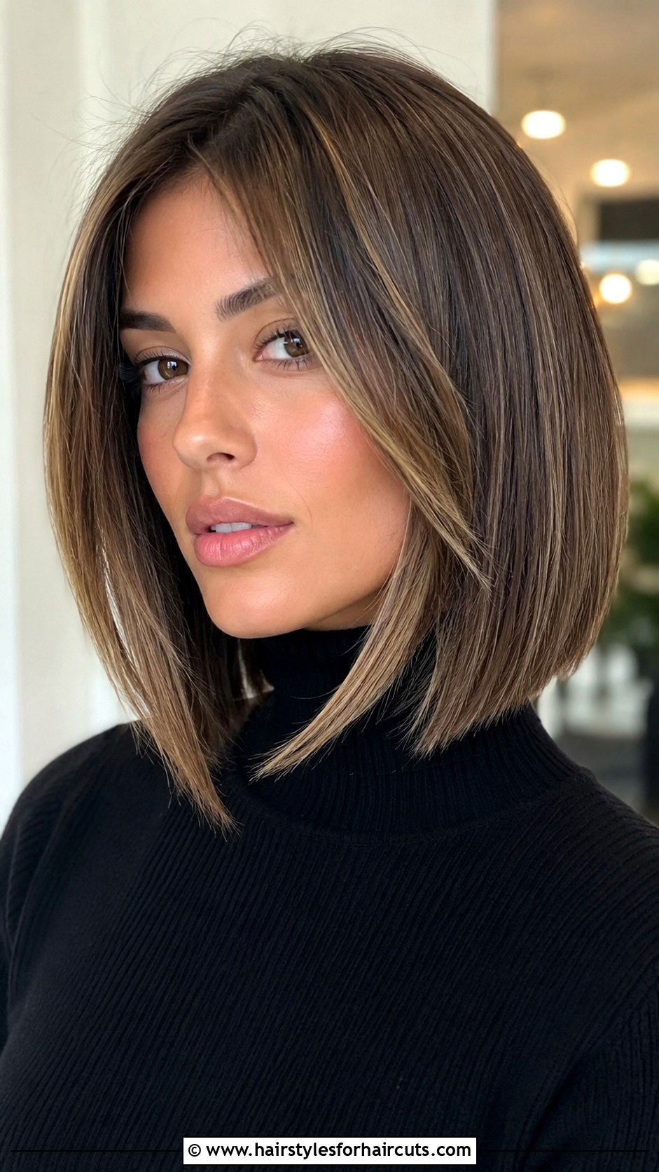 Long Bob With Face Framing - 25 cute haircuts for long thin hair - 25 cute haircuts for long thin hair