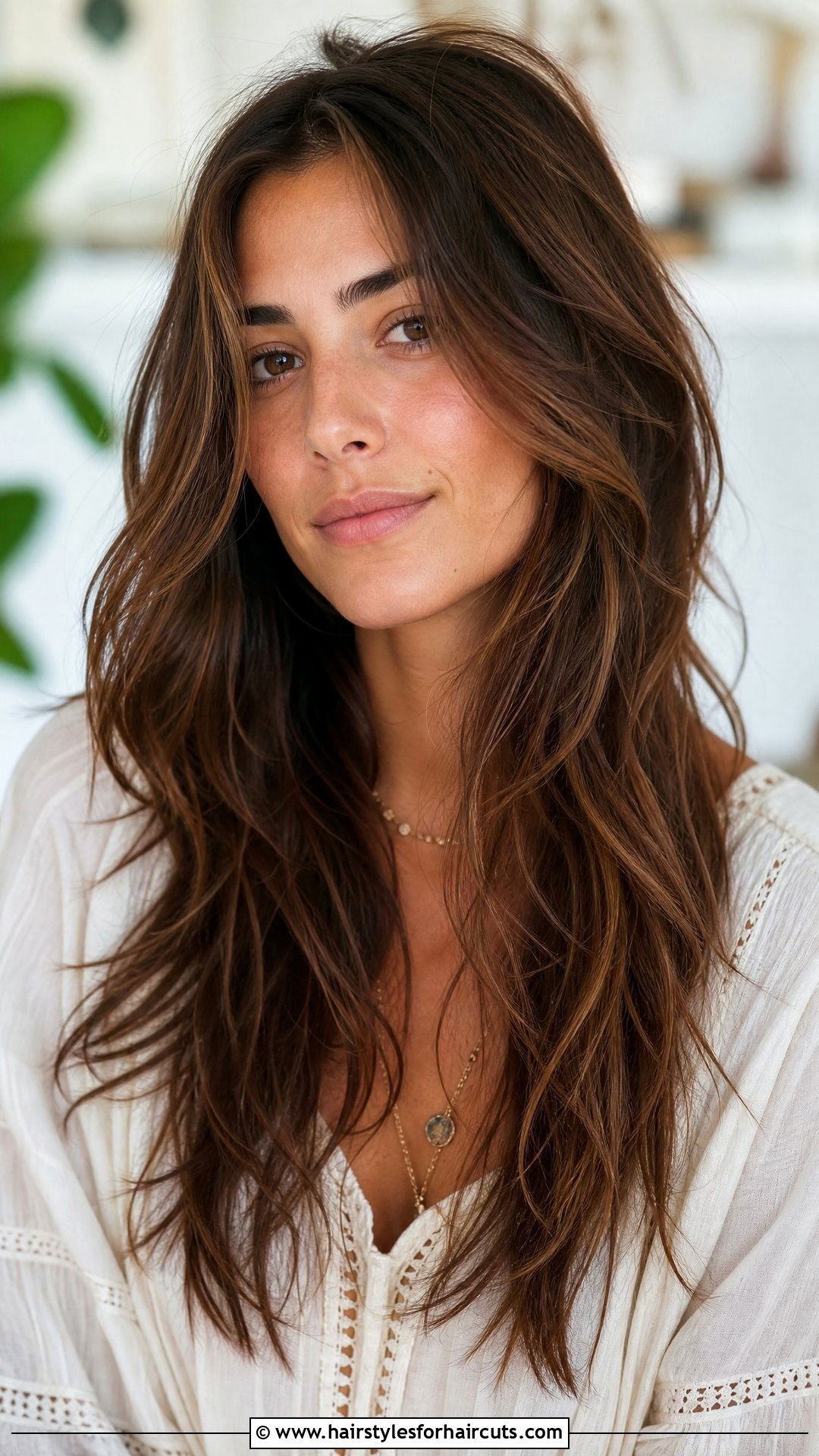 Long Boho Layered Haircut - 25 summer long haircuts - 25 summer long haircuts