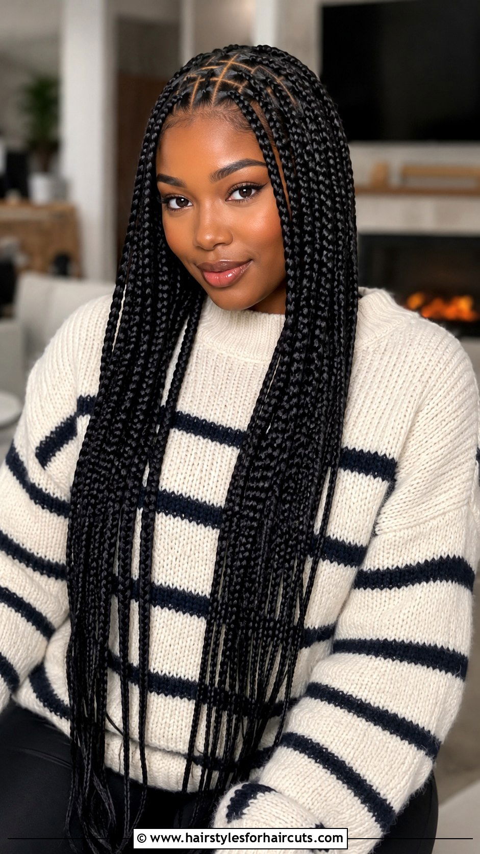 Long Box Braids - 25 black hairstyles - 25 black hairstyles