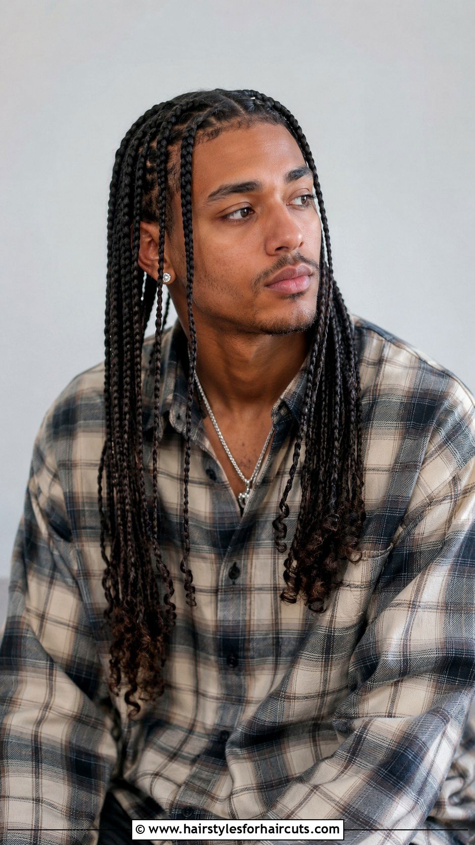 Long Braids With Curly Ends - 25 allen iverson hairstyles - 25 allen iverson hairstyles