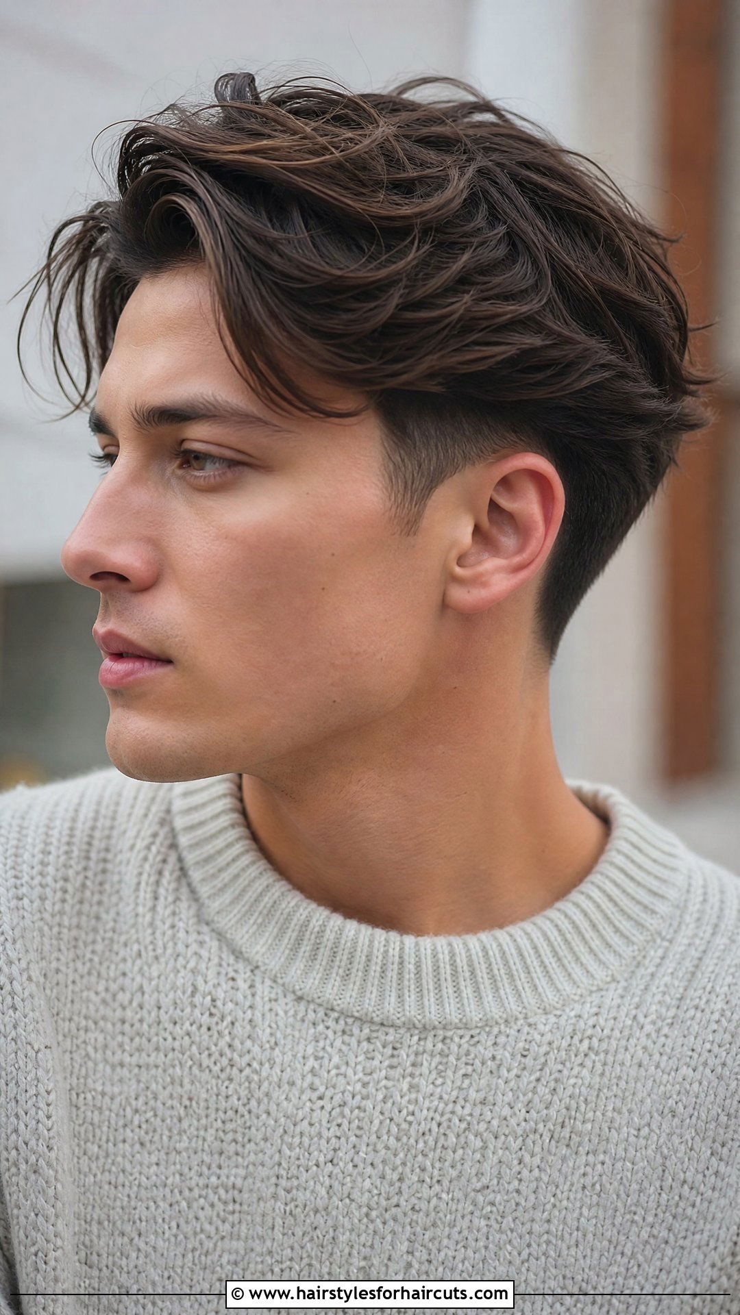 Long Bro Flow Taper Fade - 25 taper fade long hair stud haircuts - 25 taper fade long hair stud haircuts