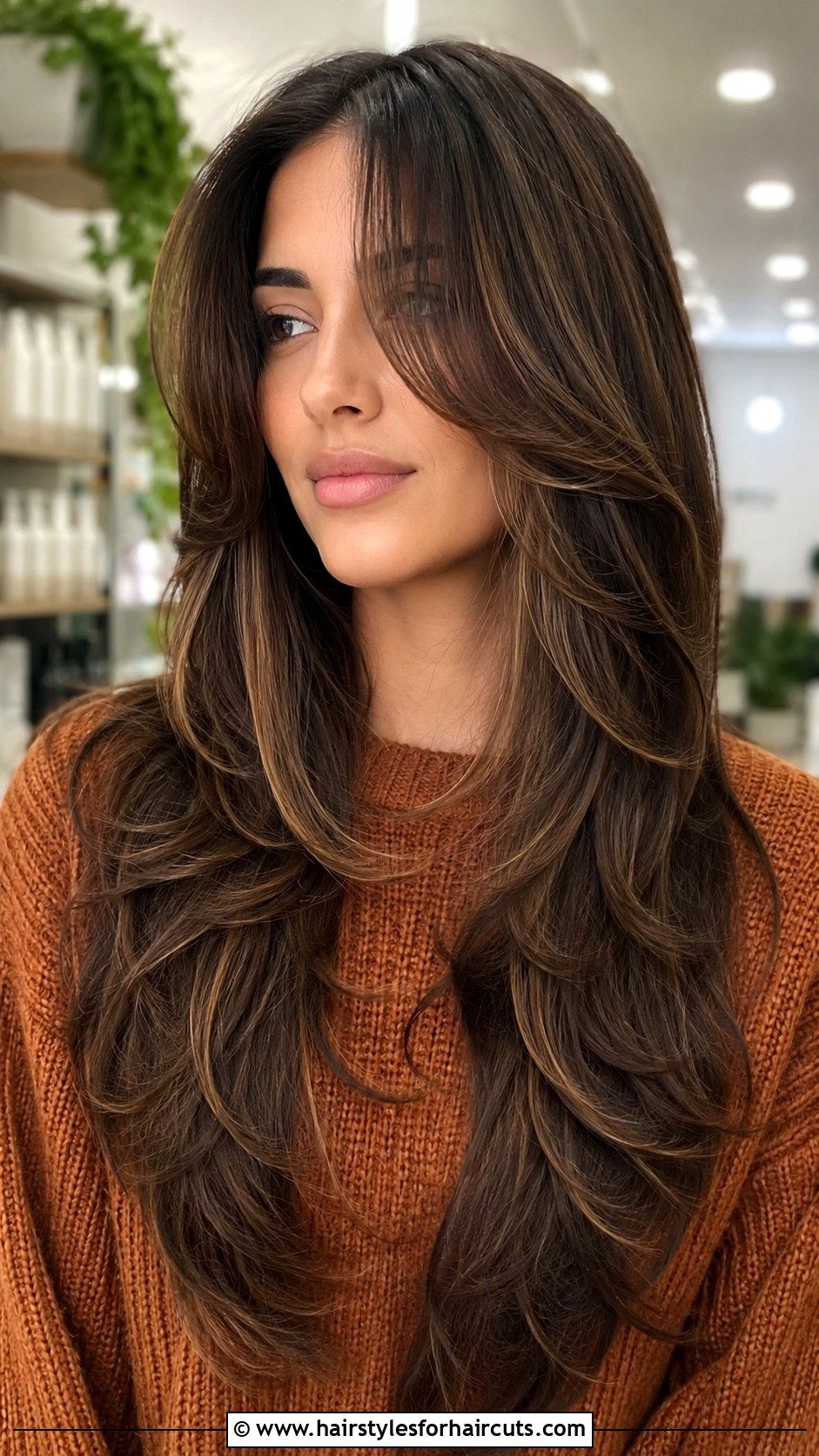 Long Butterfly Haircut With Lowlights - 25 butterfly haircuts with long hair - 25 butterfly haircuts with long hair