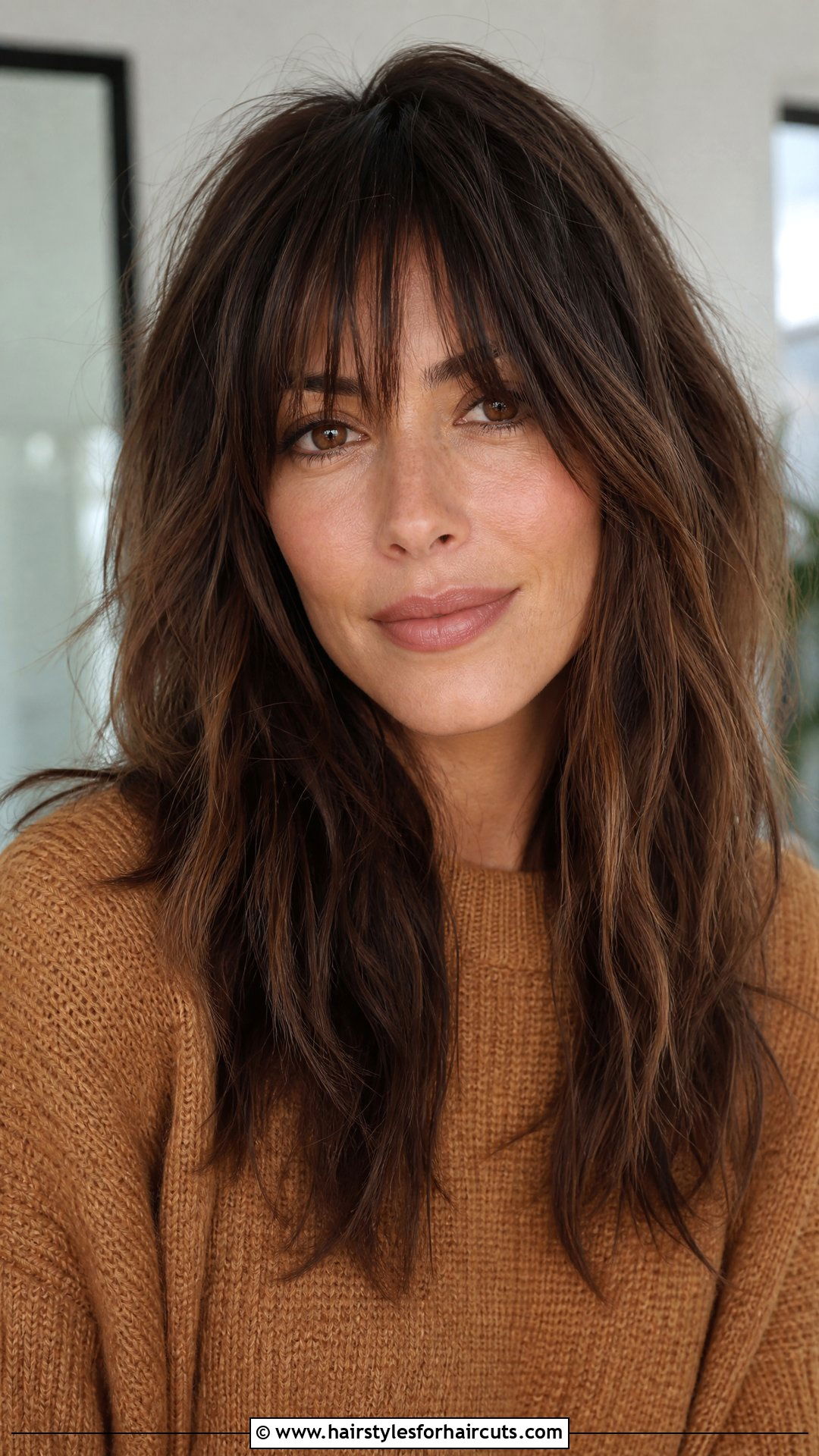 Long Choppy Hair With Bangs - 25 long choppy hairstyles - 25 long choppy hairstyles