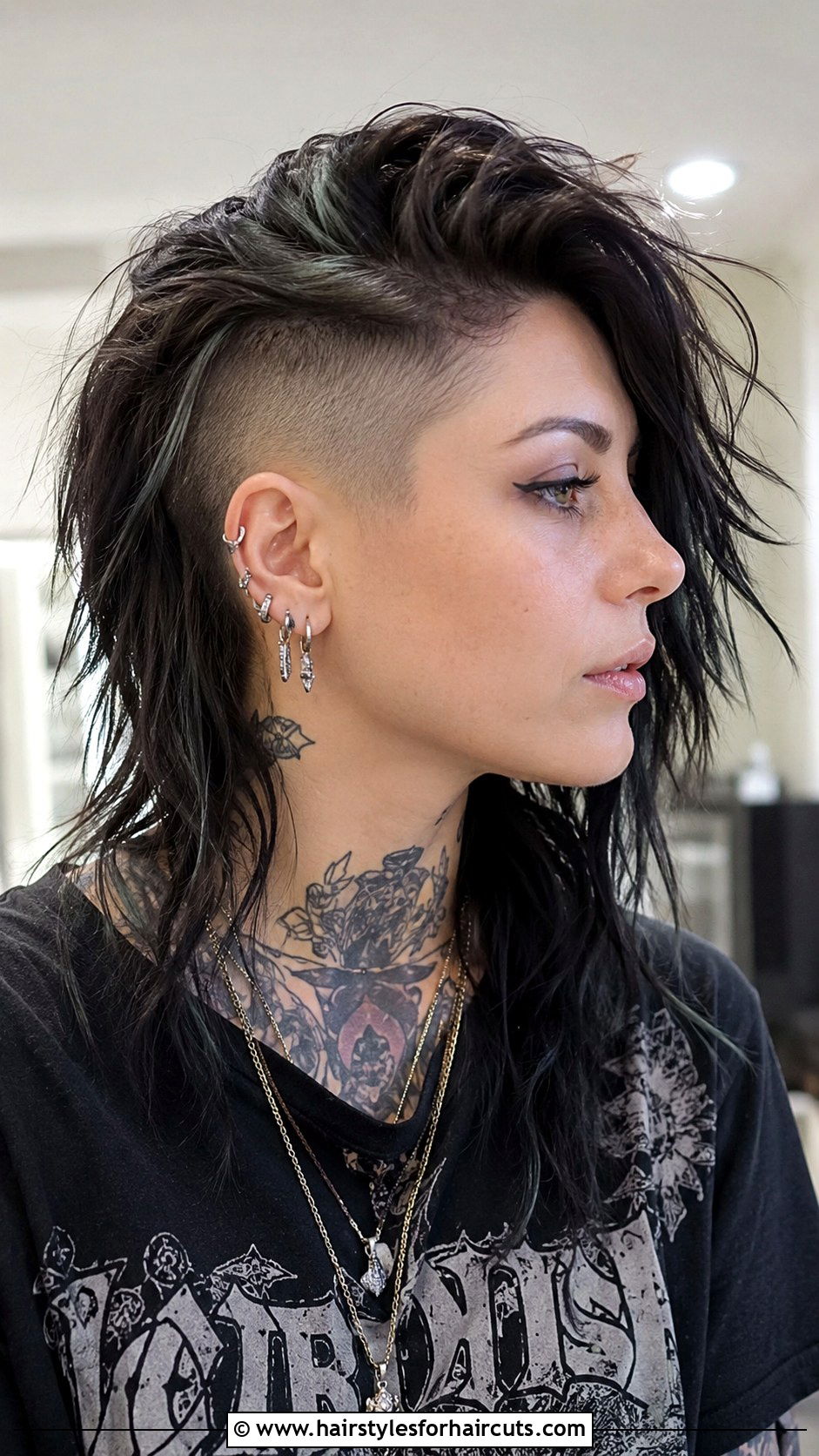 Long Choppy Hair With Undercut - 25 choppy long haircuts - 25 choppy long haircuts