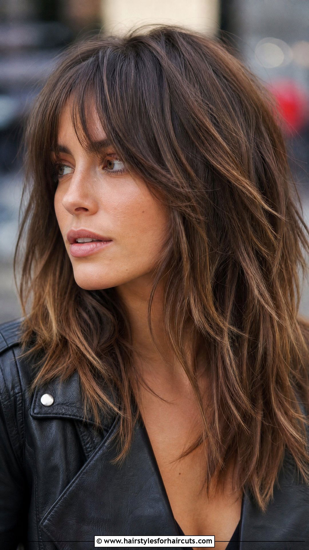 Long Choppy Layers - 25 hairstyles for round faces long hair - 25 hairstyles for round faces long hair