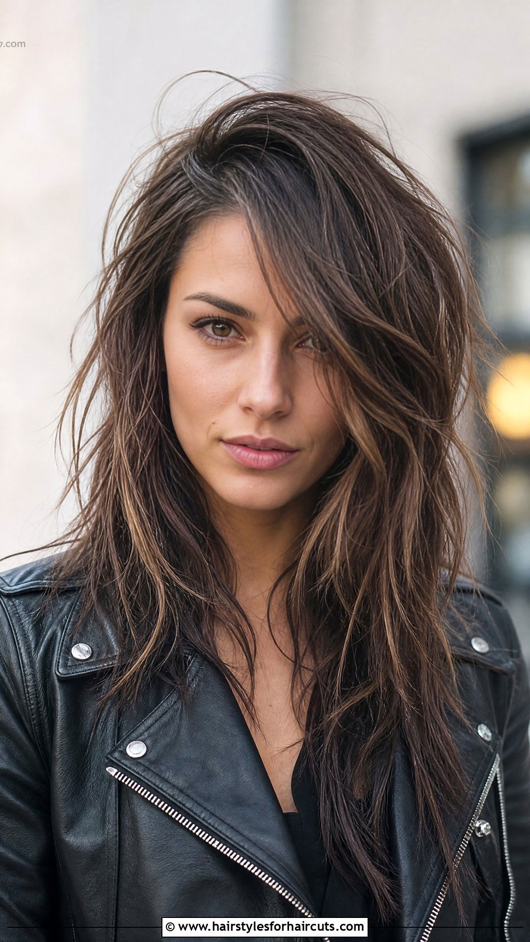 Long Choppy Layers Side Part - 25 female haircuts for long hair side part - 25 female haircuts for long hair side part