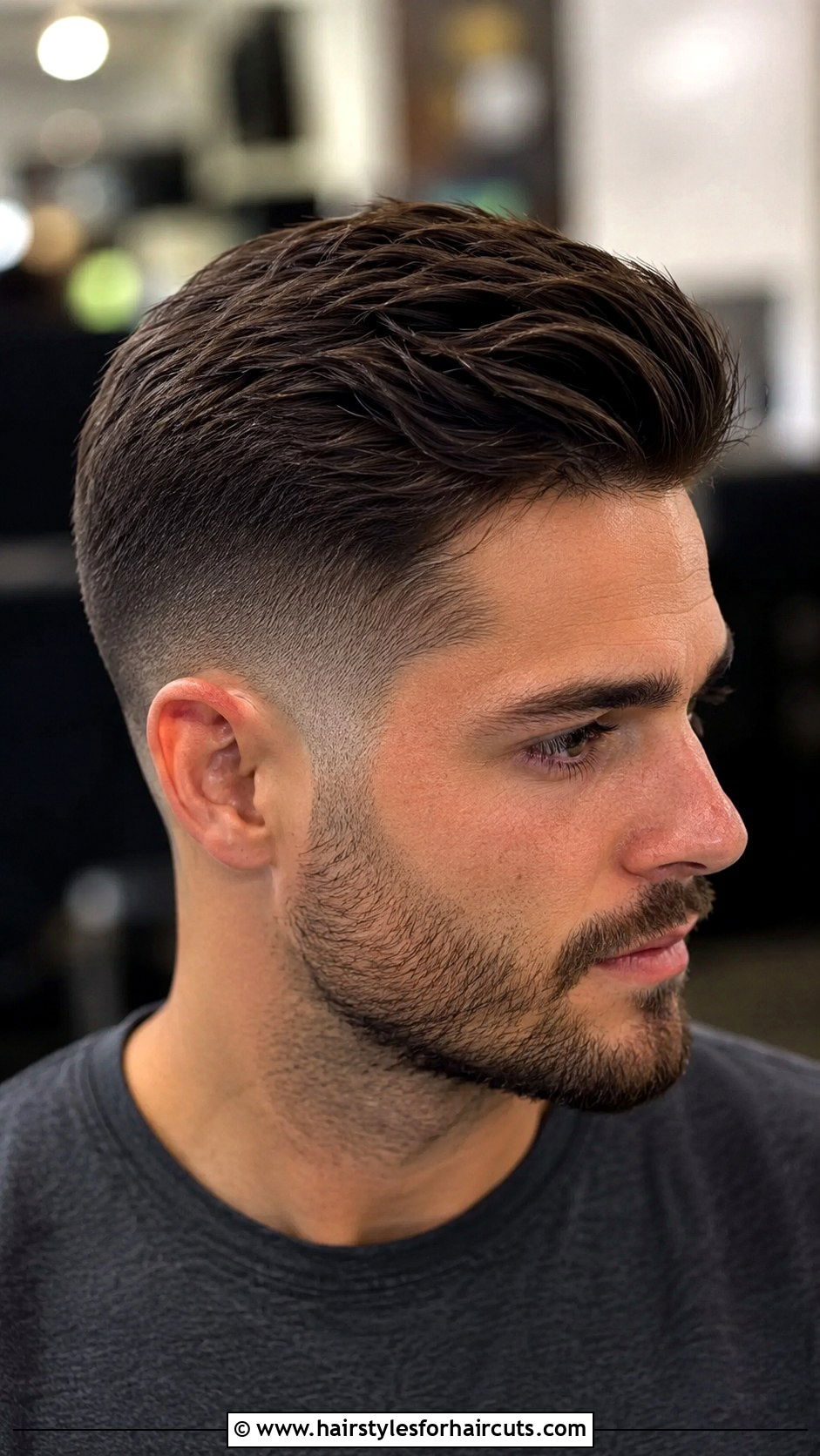 Long Clay Top Tapered Sides - 25 clay hairstyles - 25 clay hairstyles