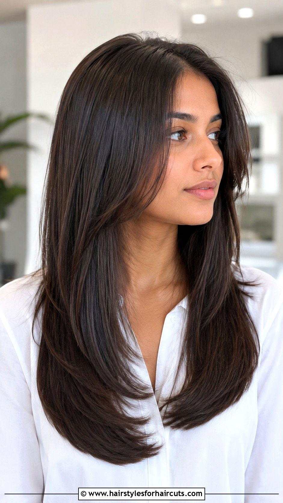 Long Concave Haircut With Blunt Ends - 25 concave haircuts long hair - 25 concave haircuts long hair