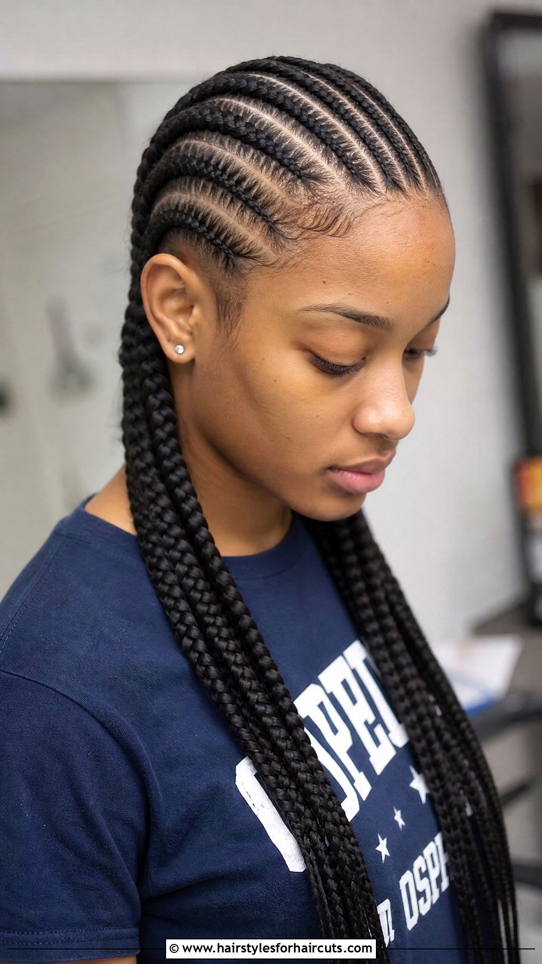 Long Cornrow Braids - 25 braid hairstyles for long hair - 25 braid hairstyles for long hair