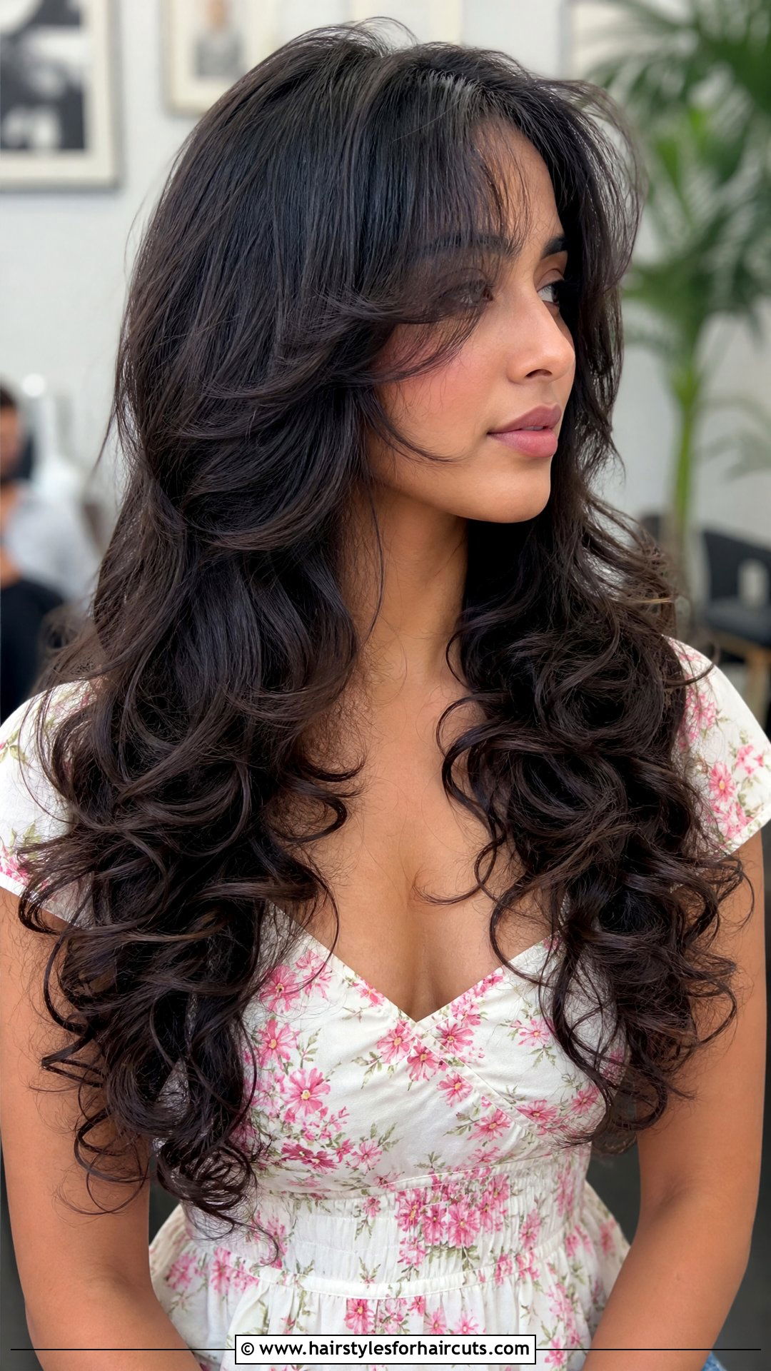 Long Curly Butterfly Haircut - 25 curly haircuts for long hair - 25 curly haircuts for long hair