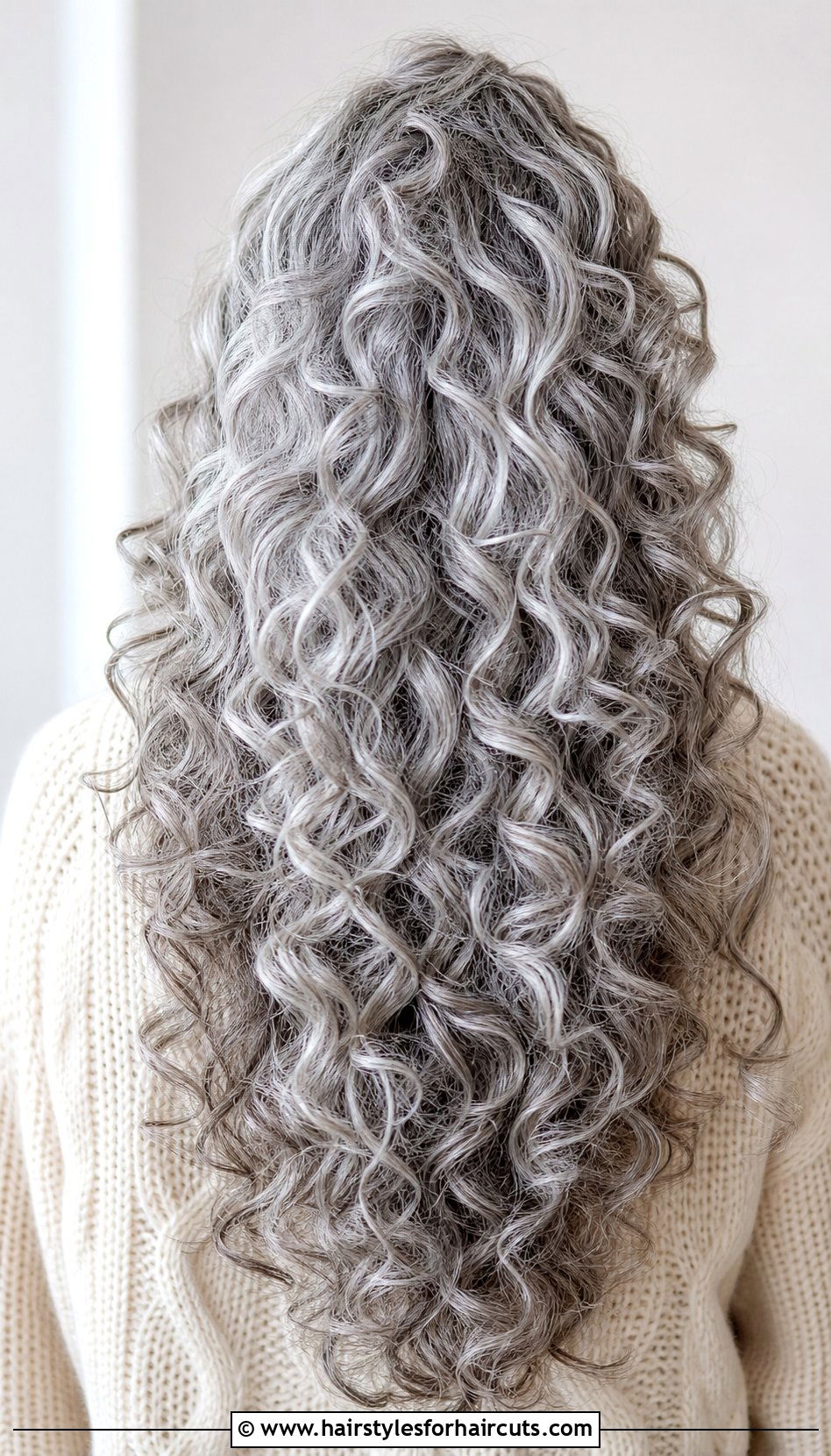 Long Curly Gray Hair - 25 curly gray hairstyles - 25 curly gray hairstyles
