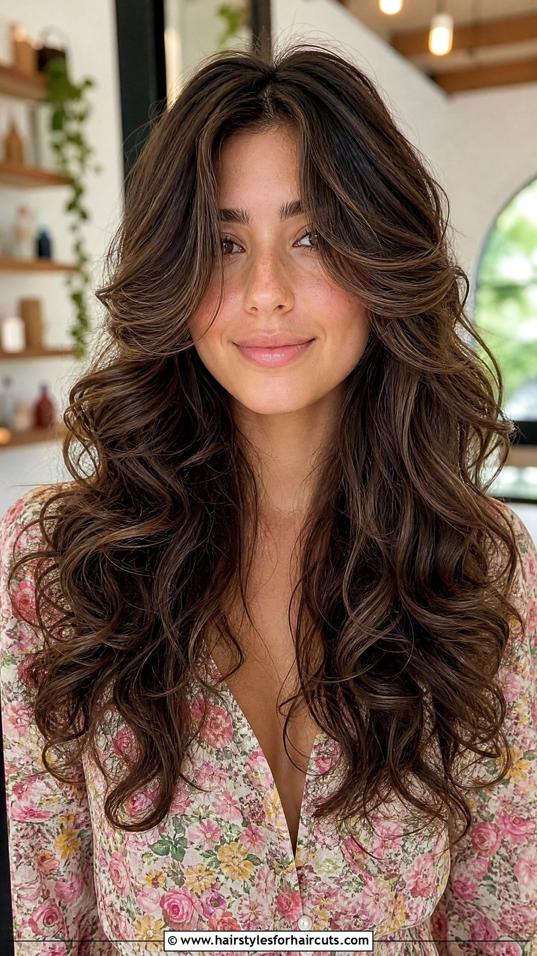 Long Curly Hair With Face Framing Layers - 25 youthful hairstyles over 50 curly hair - 25 youthful hairstyles over 50 curly hair