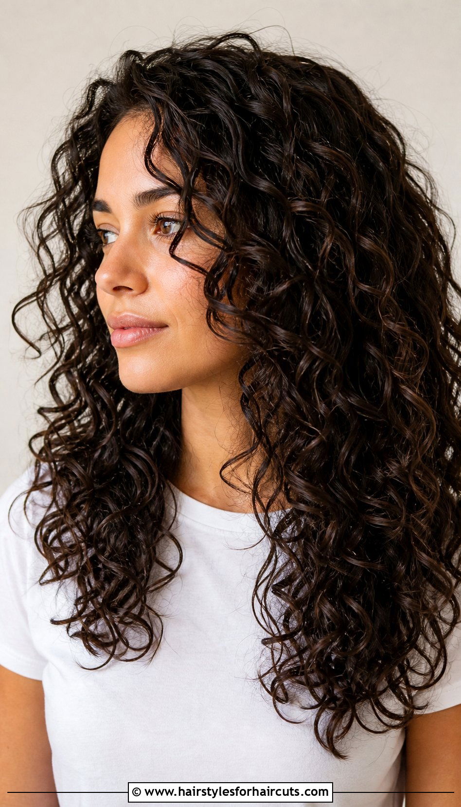 Long Curly Hair With Subtle Layers - 25 haircuts for long curly hair women - 25 haircuts for long curly hair women