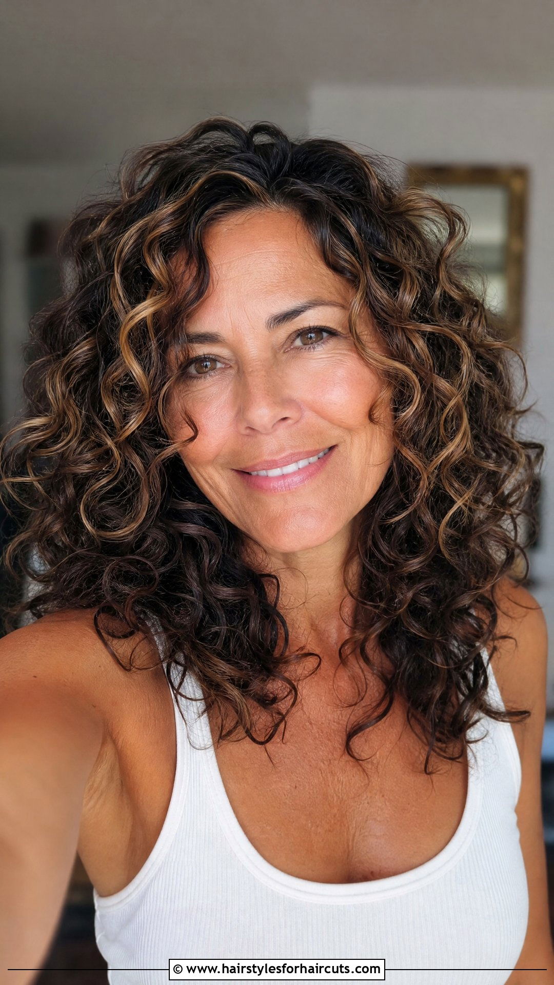Long Curly Haircut With Highlights - 25 long curly hairstyles for women over 50 - 25 long curly hairstyles for women over 50