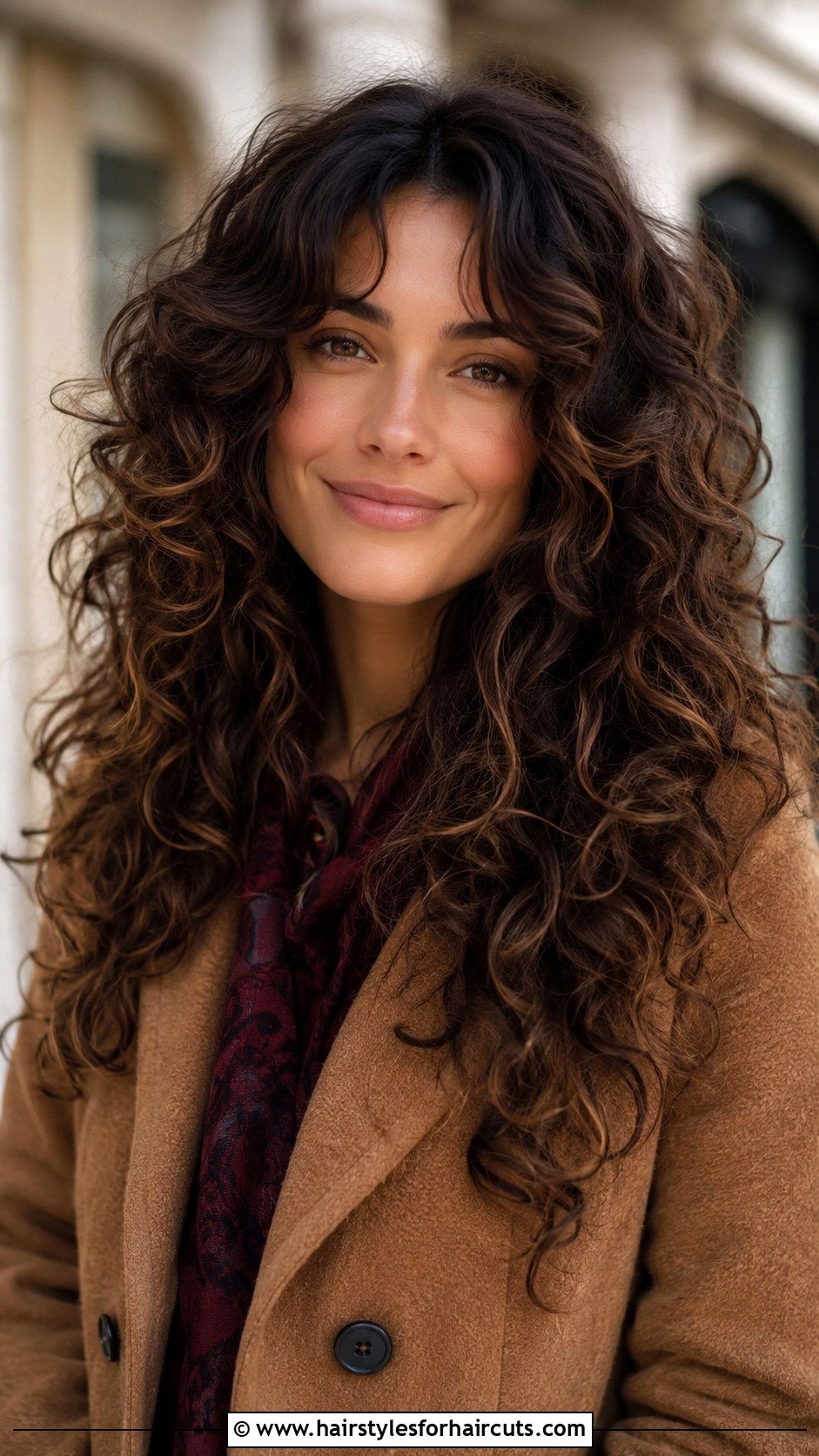 Long Curly Layers - 25 best haircuts for thinning curly hair - 25 best haircuts for thinning curly hair