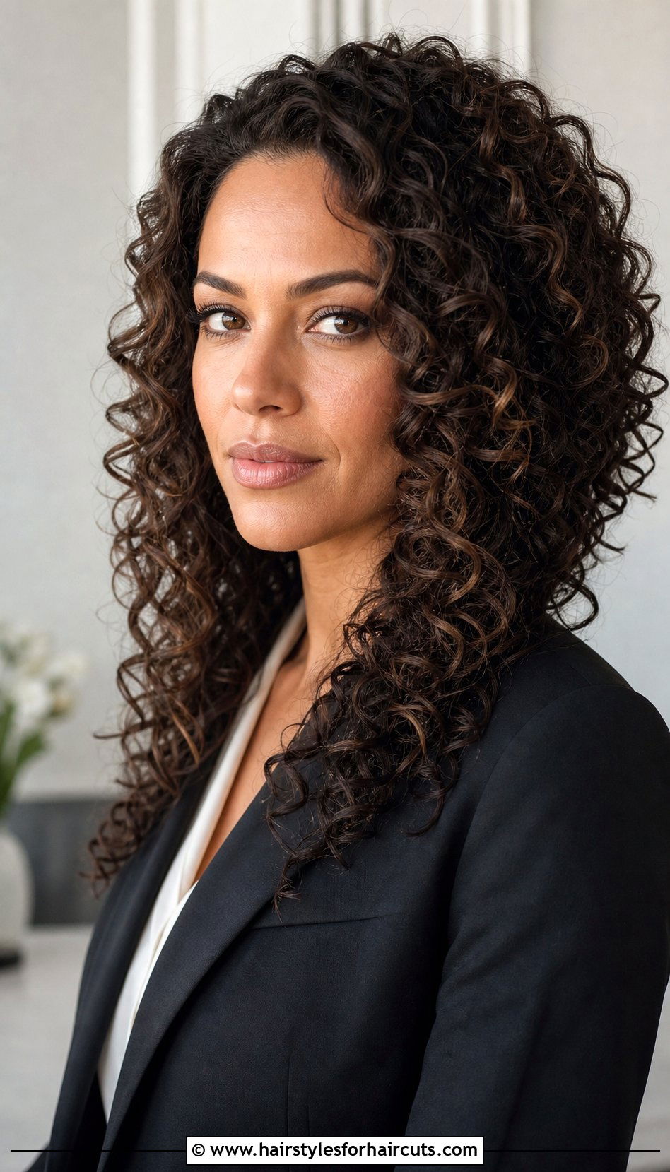 Long Curly Wedge Cut - 25 good haircuts for curly thick hair - 25 good haircuts for curly thick hair