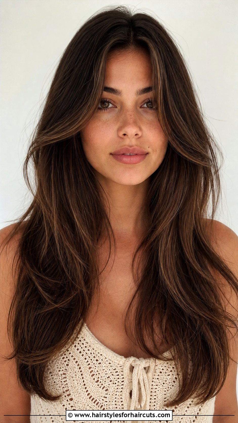 Long Curtain Bangs Cut - 25 clean up haircuts for long hair - 25 clean up haircuts for long hair