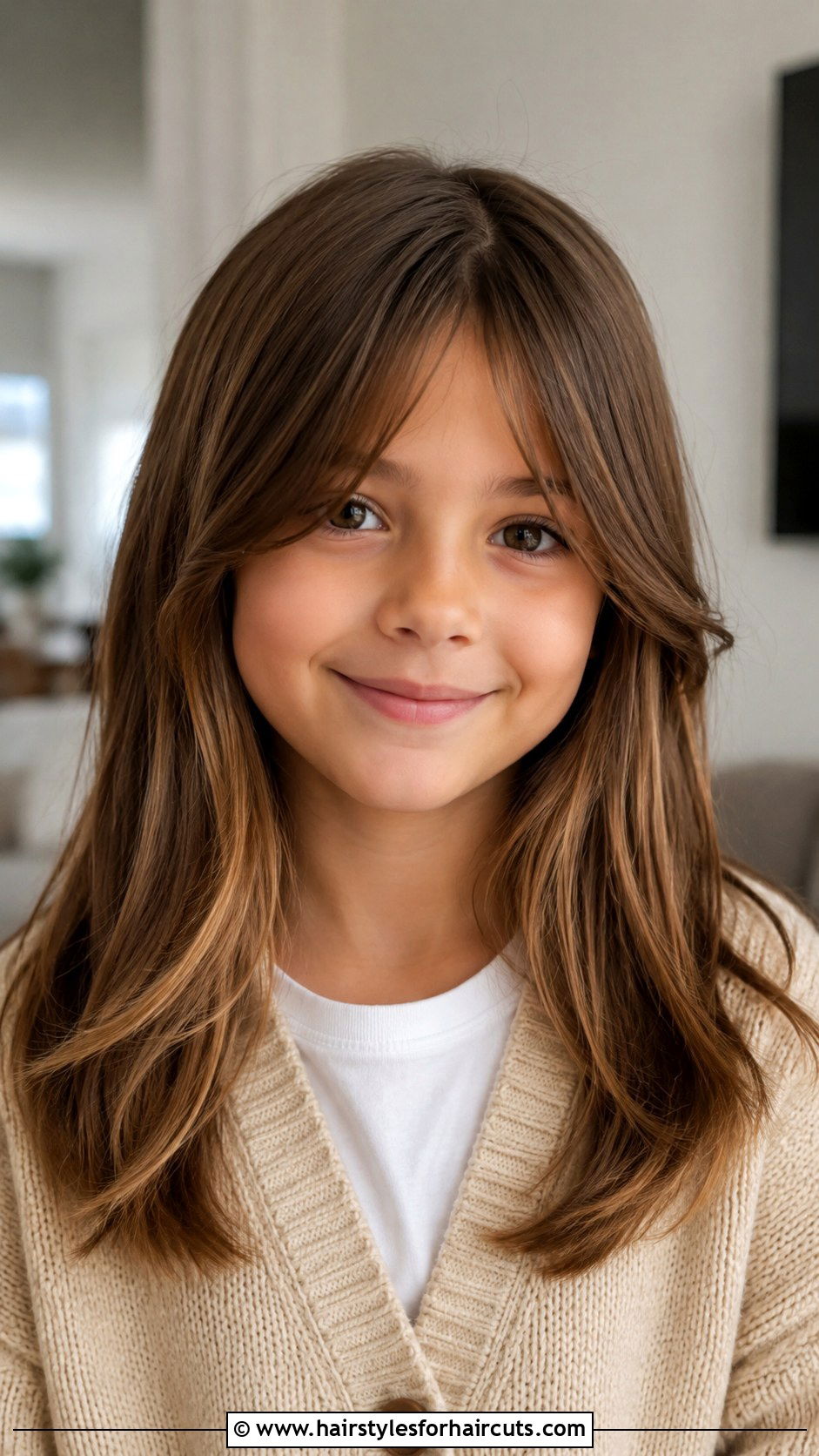 Long Curtain Bangs Haircut For 8 Year Old Girl - 25 haircuts for 8 year olds girl - 25 haircuts for 8 year olds girl