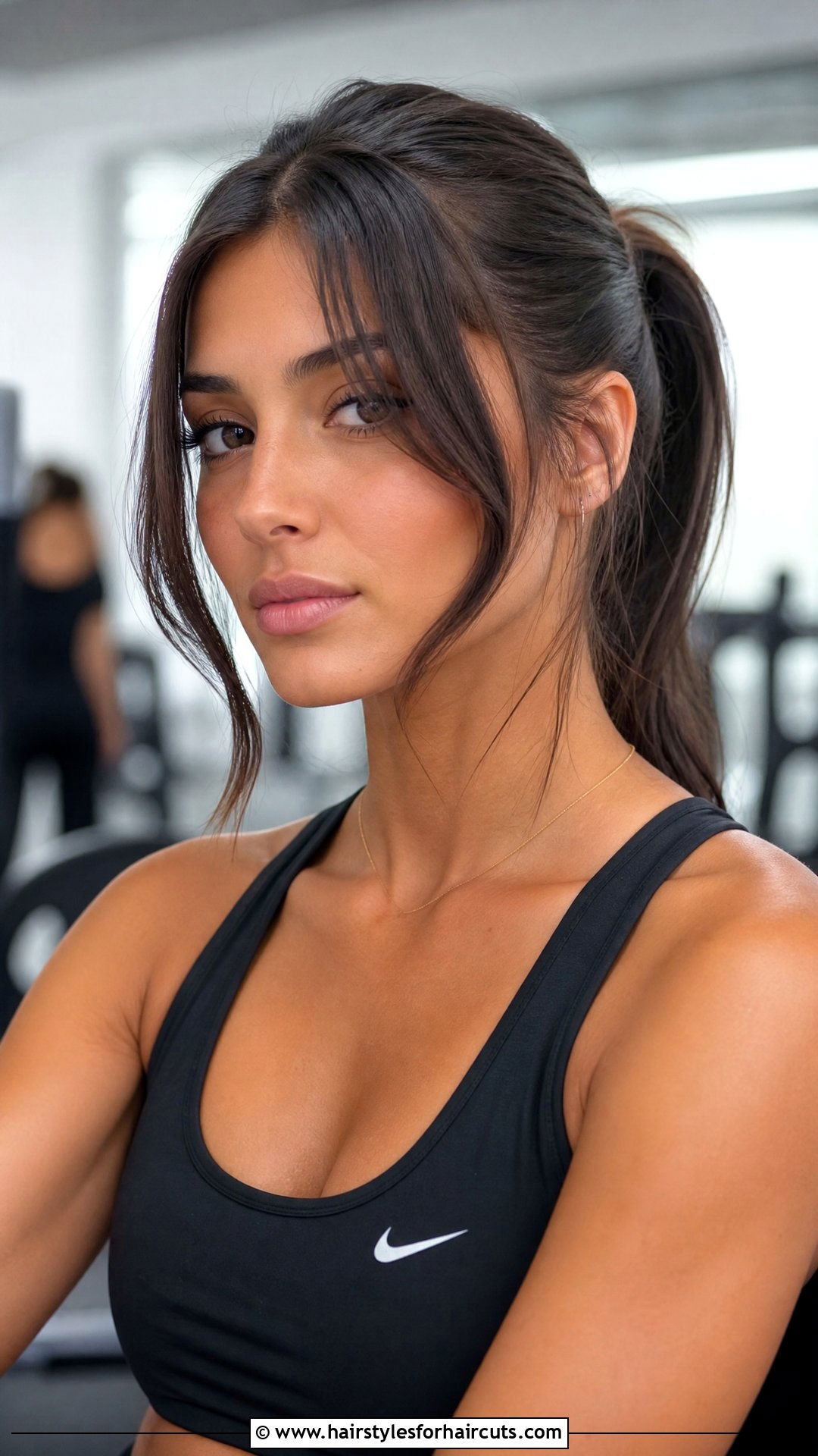 Long Curtain Bangs With Ponytail - 25 front haircuts - 25 front haircuts