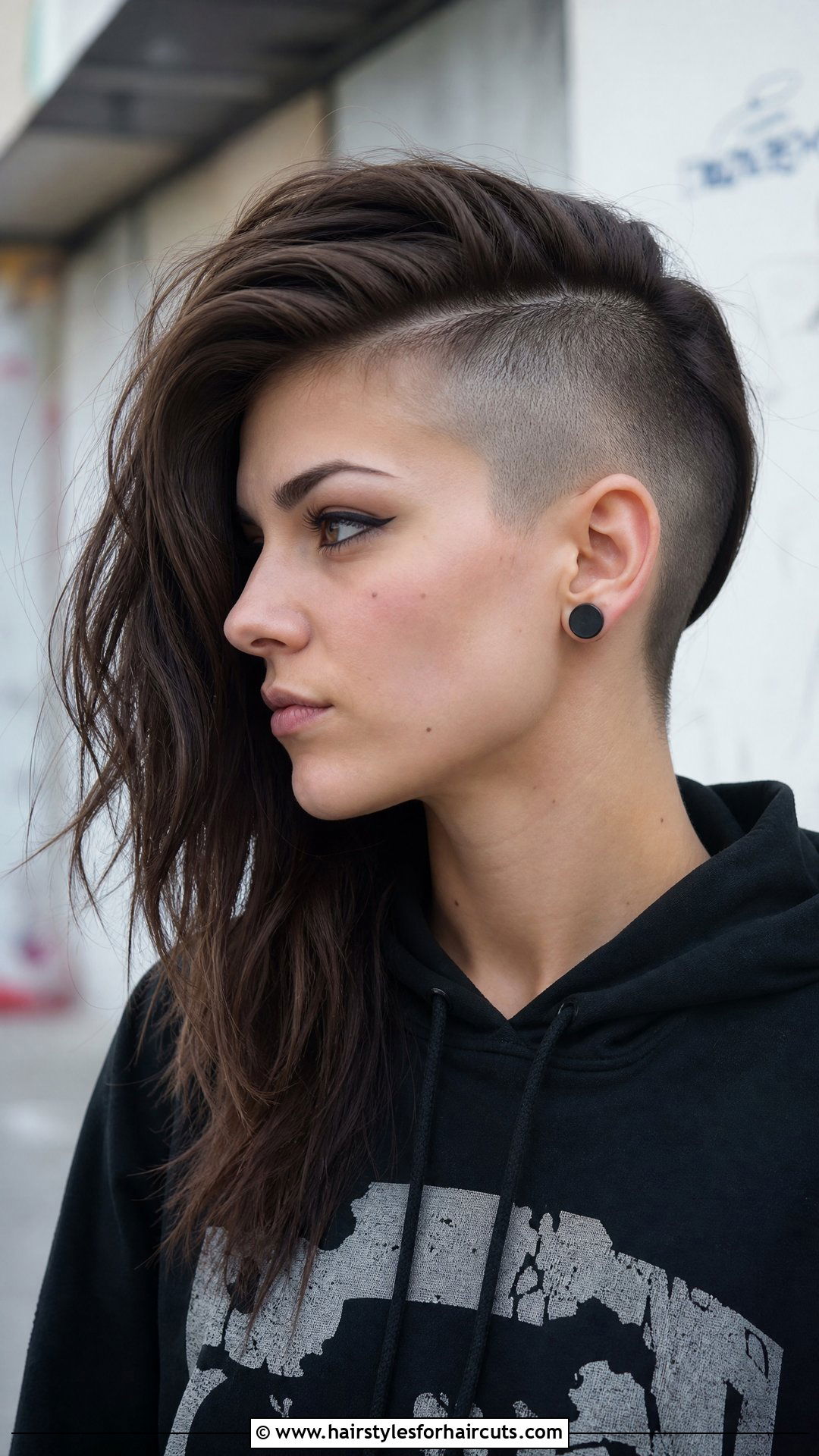 Long Disconnected Undercut - 25 long hairstyles cuts - 25 long hairstyles cuts