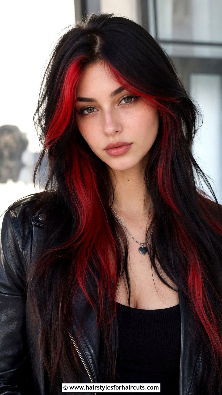 Long E Girl Hair With Red Streaks - 25 e girl hairstyles long hair - 25 e girl hairstyles long hair
