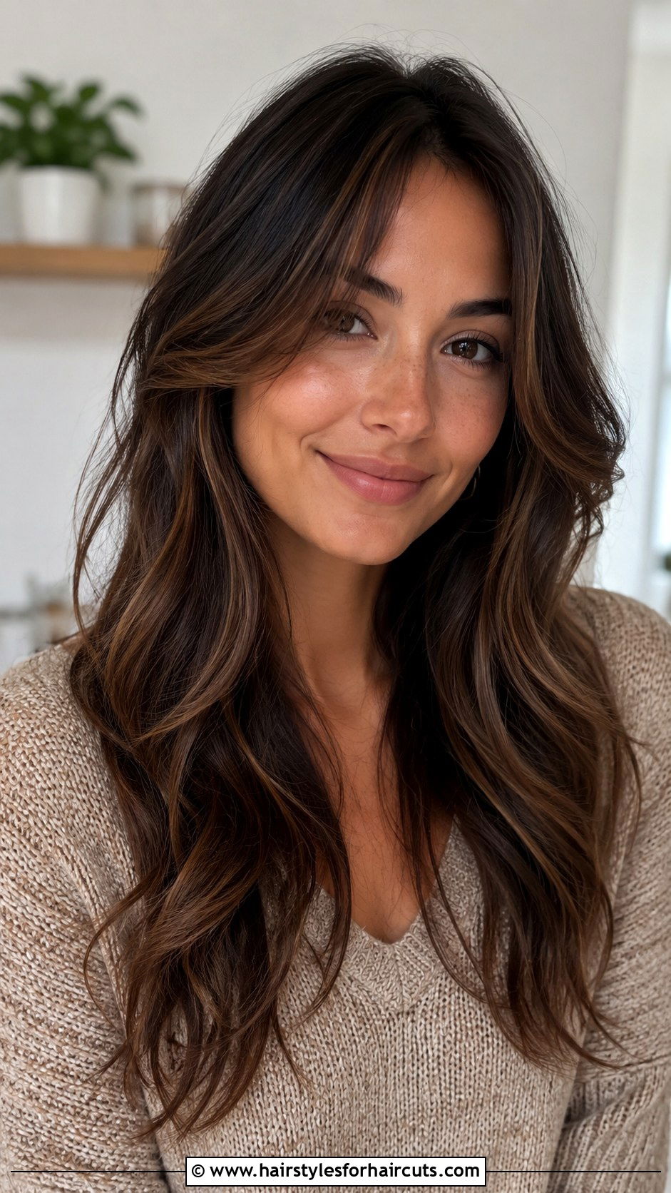 Long Face Framing Haircut - 25 haircuts oak lawn - 25 haircuts oak lawn