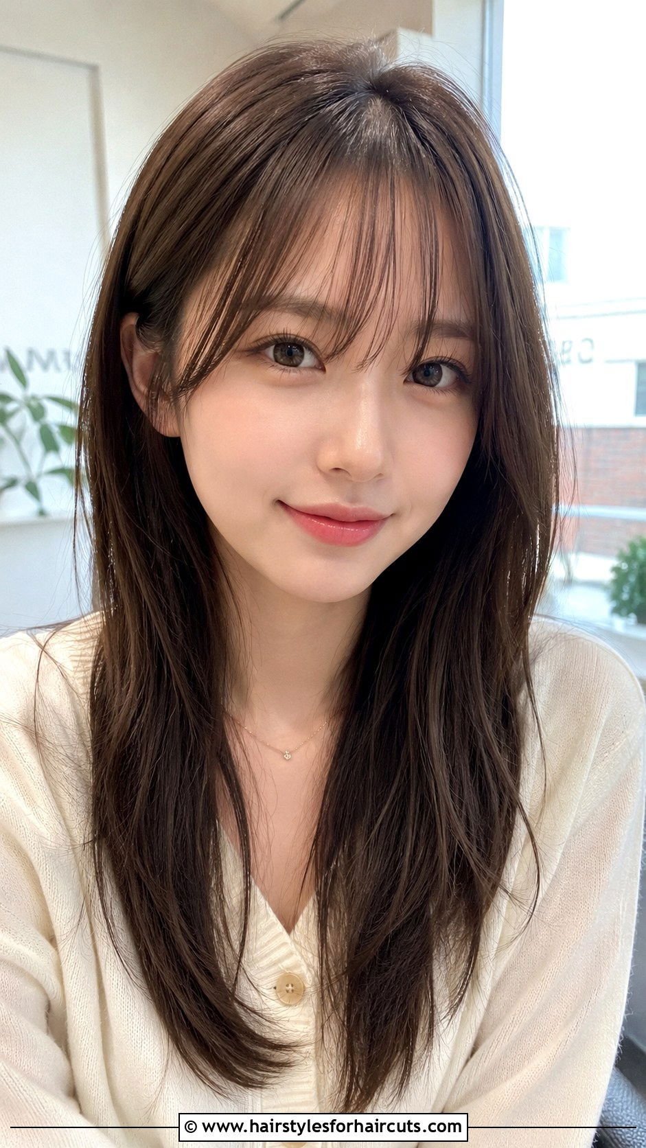 Long Face Framing Tendrils Straight Hair - 25 low maintenance haircuts for long straight hair - 25 low maintenance haircuts for long straight hair