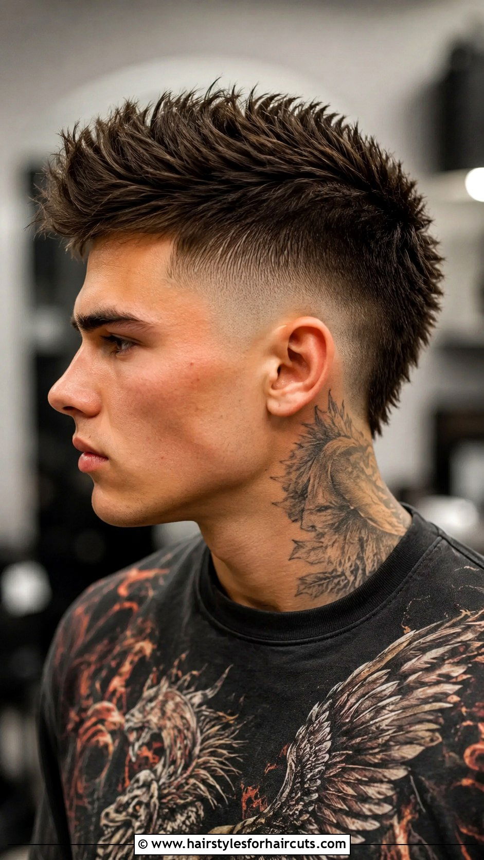 Long Faux Hawk With Fade - 25 fade haircuts long hair - 25 fade haircuts long hair