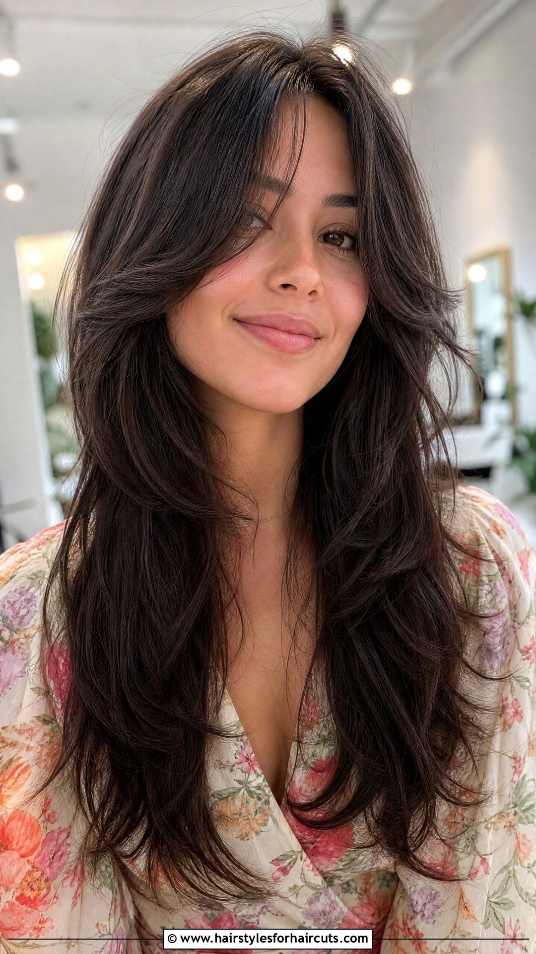 Long Feather Cut With Face Framing Layers - 25 feather cut hairstyles for long hair - 25 feather cut hairstyles for long hair
