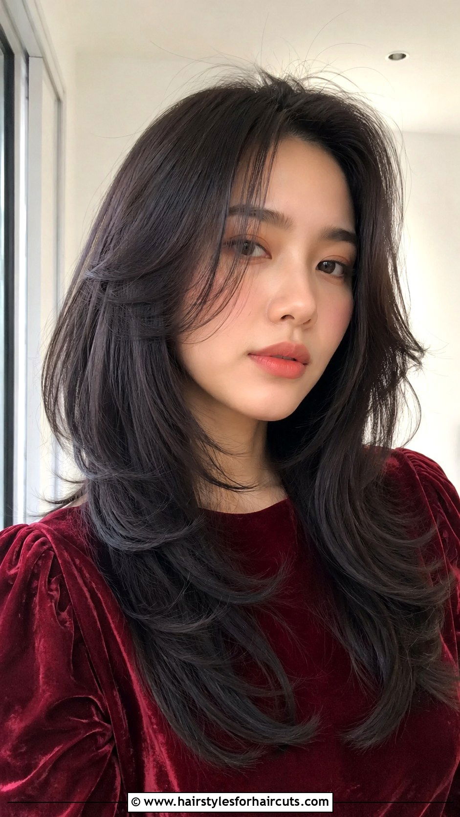 Long Feathered Asian Haircut - 25 asian long hairstyles woman - 25 asian long hairstyles woman