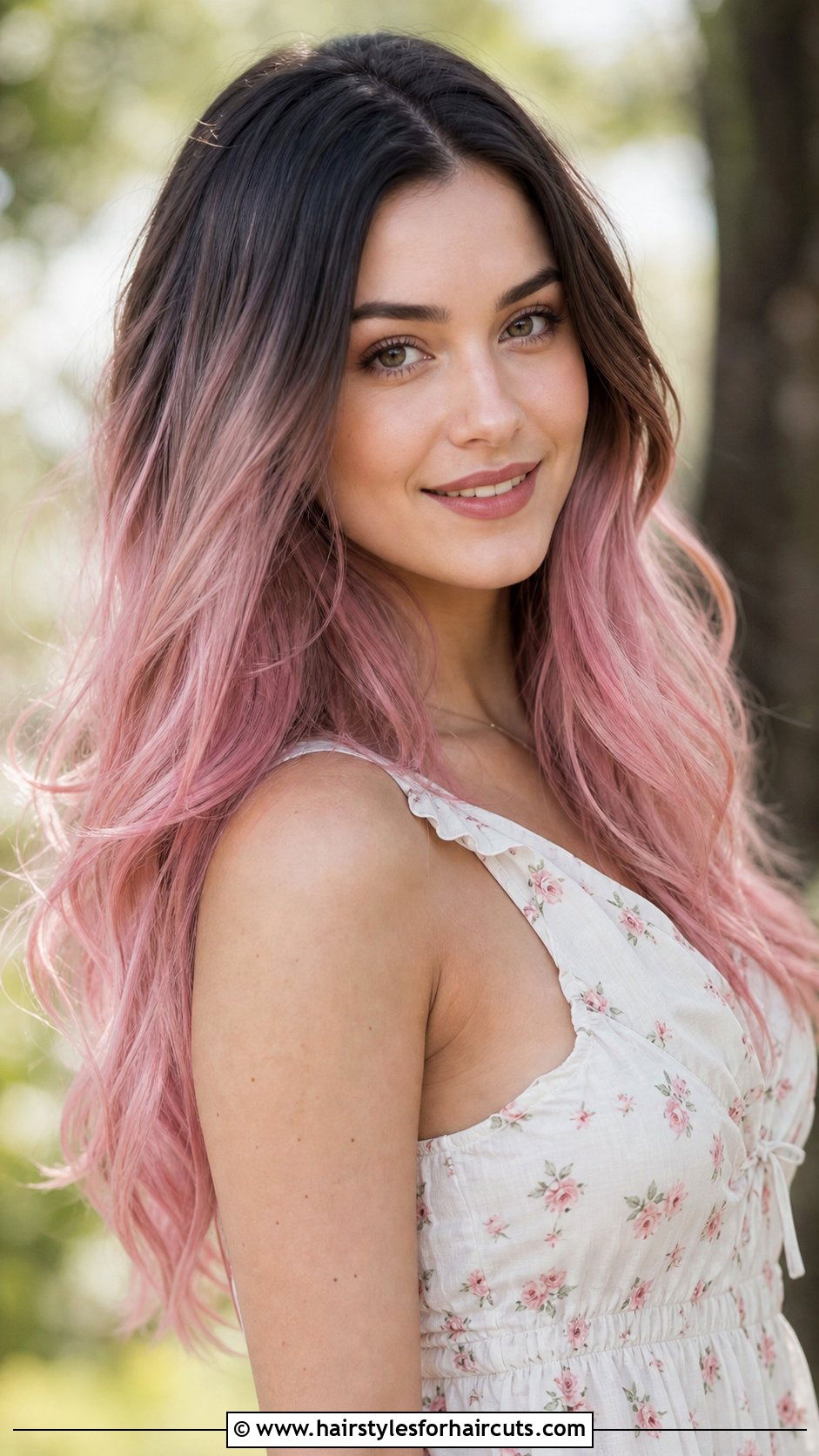 Long Flowing Gradient Hairstyle - 25 gacha wheel hairstyles - 25 gacha wheel hairstyles