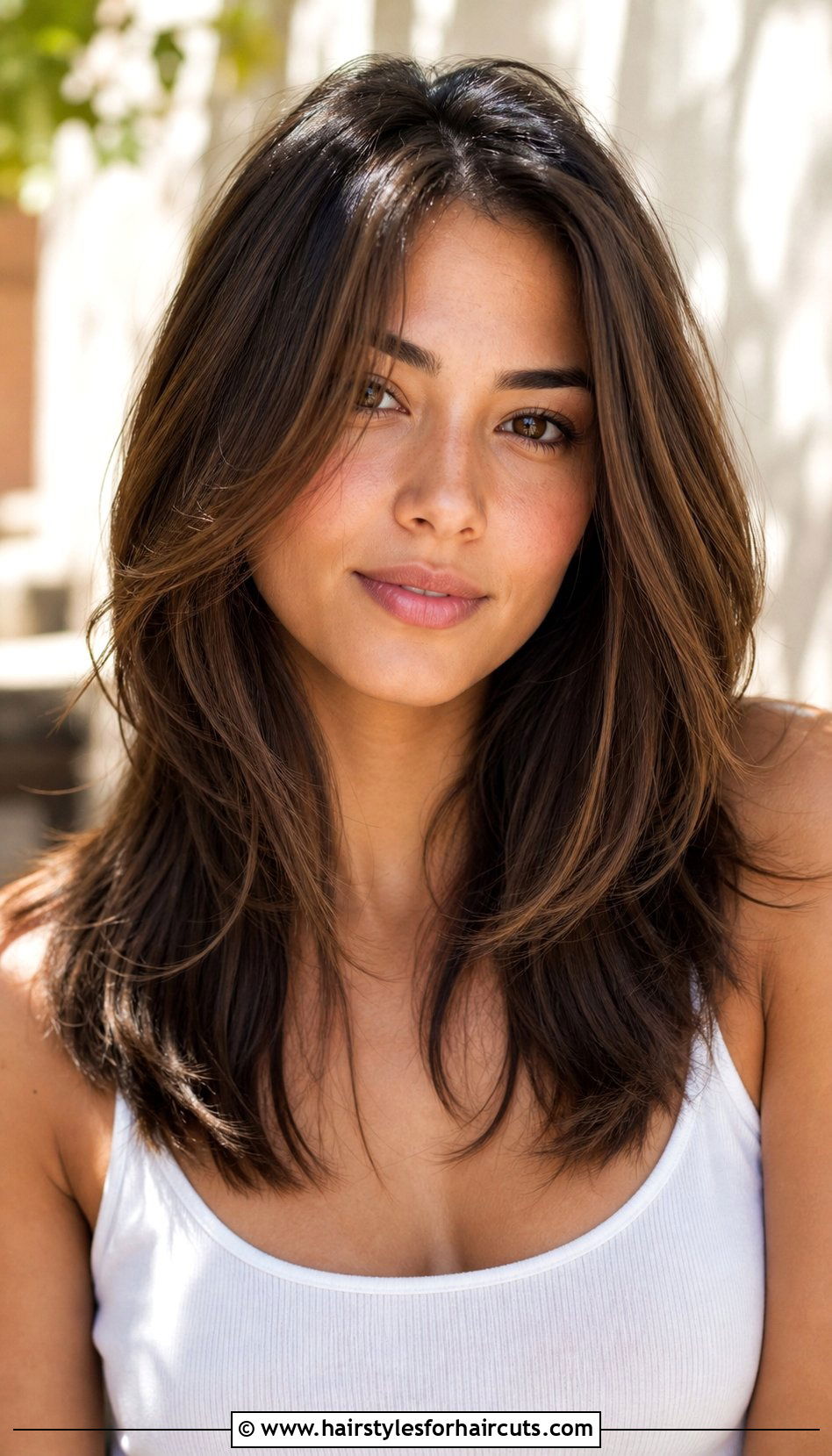 Long Forward Layers - 25 hair forward haircuts - 25 hair forward haircuts