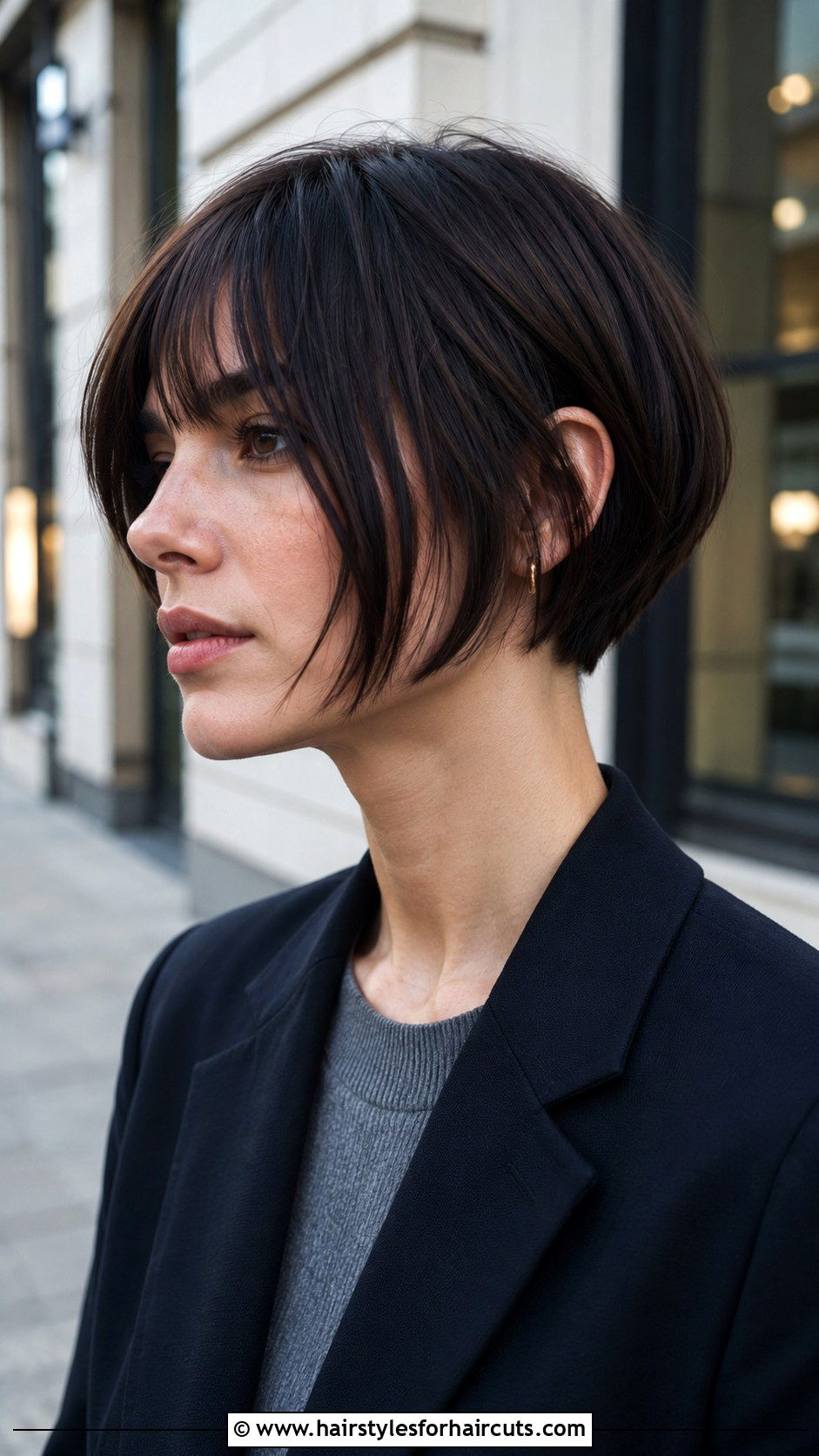 Long Fringe Chelsea Bob - 25 chelsea haircuts - 25 chelsea haircuts
