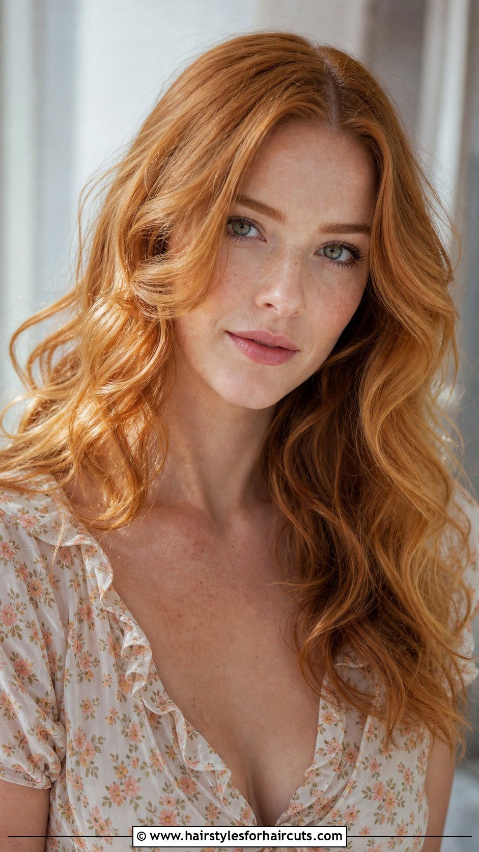 Long Ginger Wavy Hair - 25 ginger hairstyles - 25 ginger hairstyles
