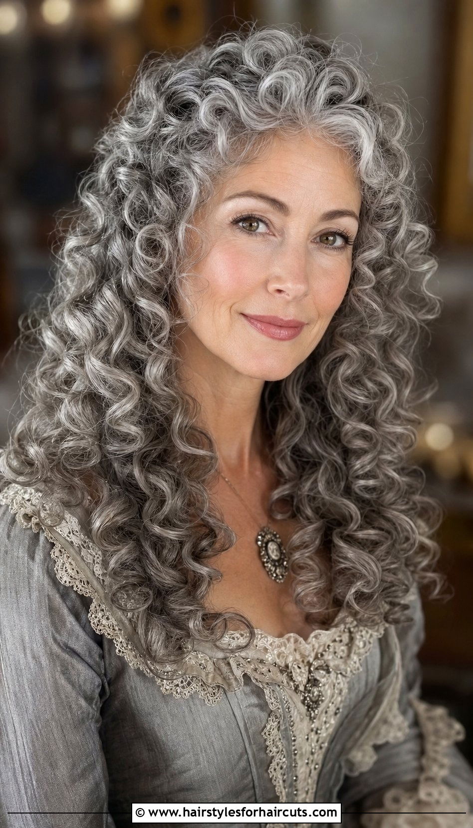 Long Grey Ringlets - 25 long curly grey hairstyles - 25 long curly grey hairstyles