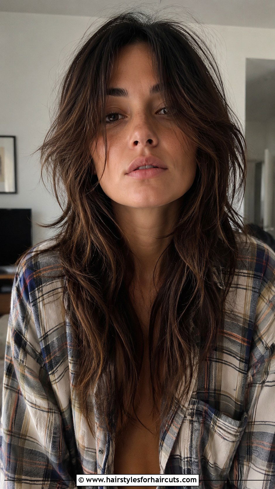Long Grunge Choppy Layers - 25 choppy haircuts for long hair - 25 choppy haircuts for long hair