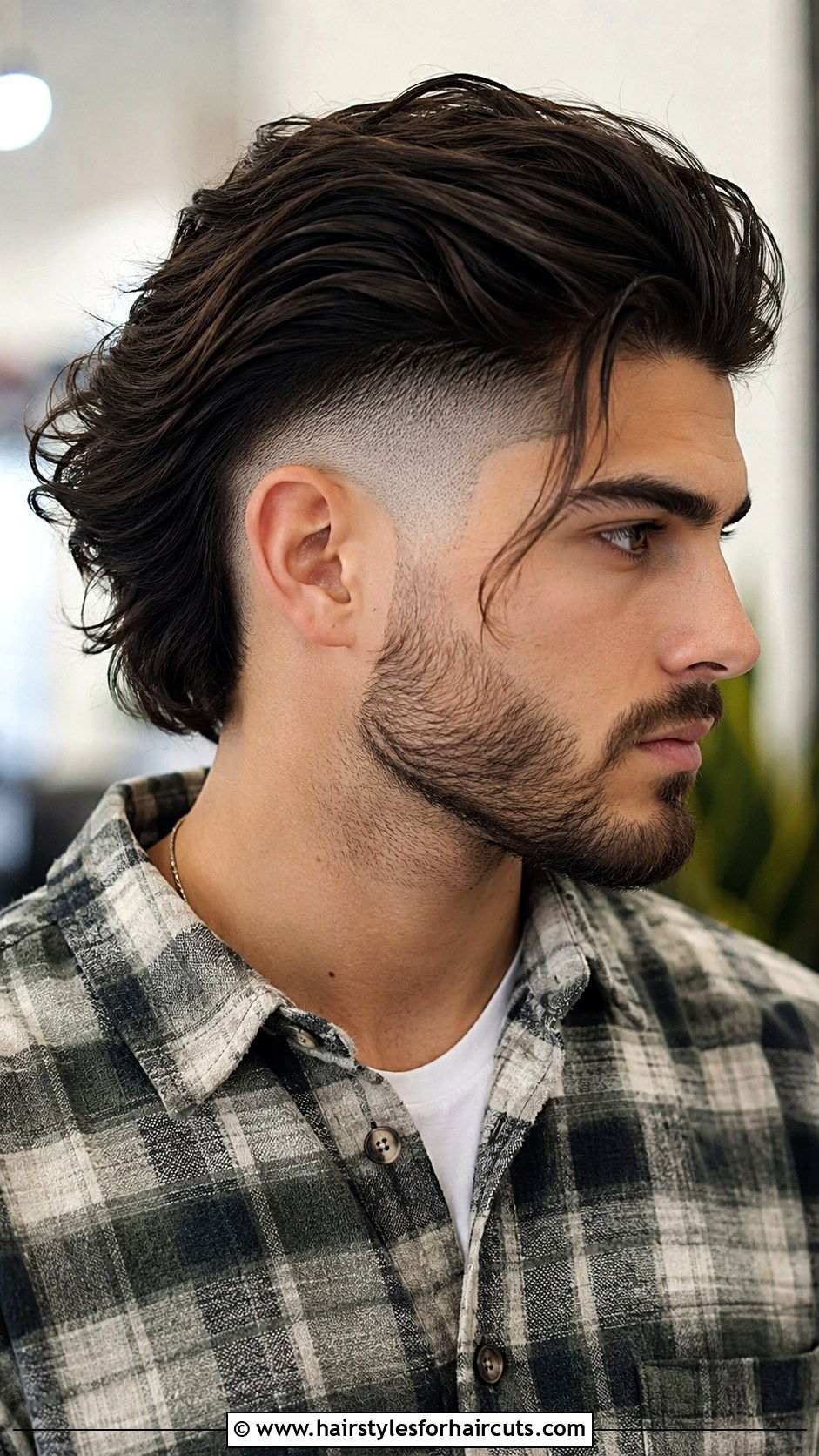 Long Hair Drop Fade - 25 drop fade haircuts - 25 drop fade haircuts