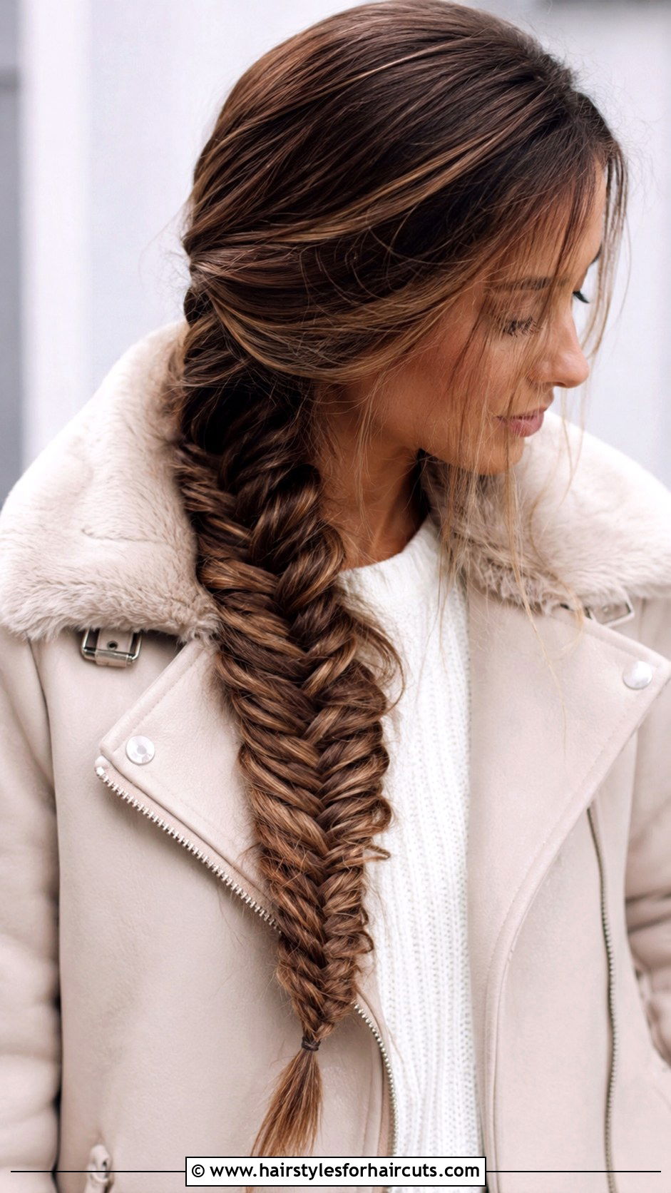 Long Hair Fishtail Braid - 25 long hair cute hairstyles - 25 long hair cute hairstyles