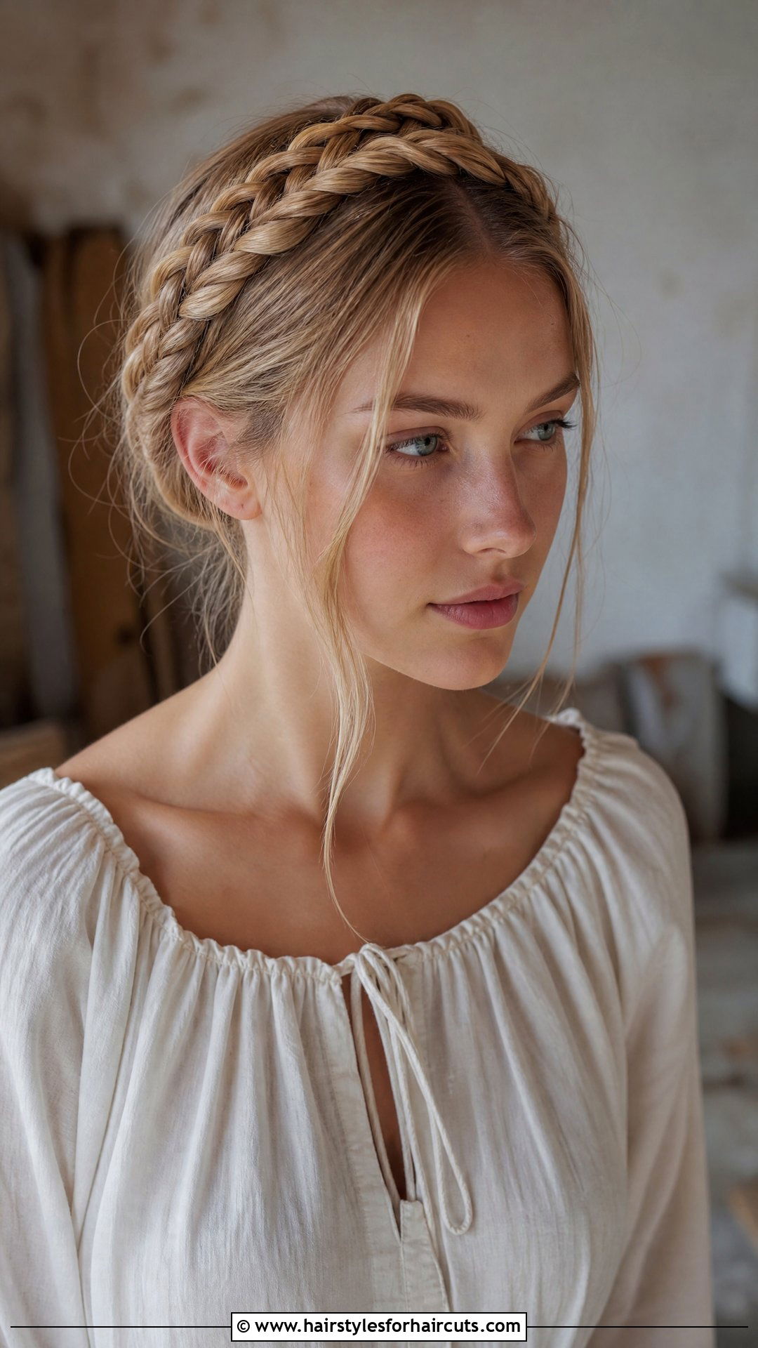 Long Hair Milkmaid Braid Renaissance - 25 long hair renaissance hairstyles - 25 long hair renaissance hairstyles