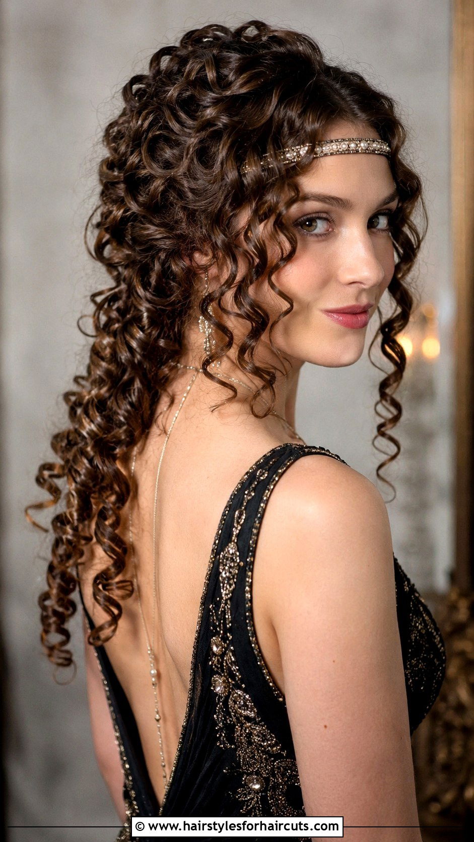 Long Hair Spiral Curls 1920s - 25 1920 hairstyles for long hair - 25 1920 hairstyles for long hair