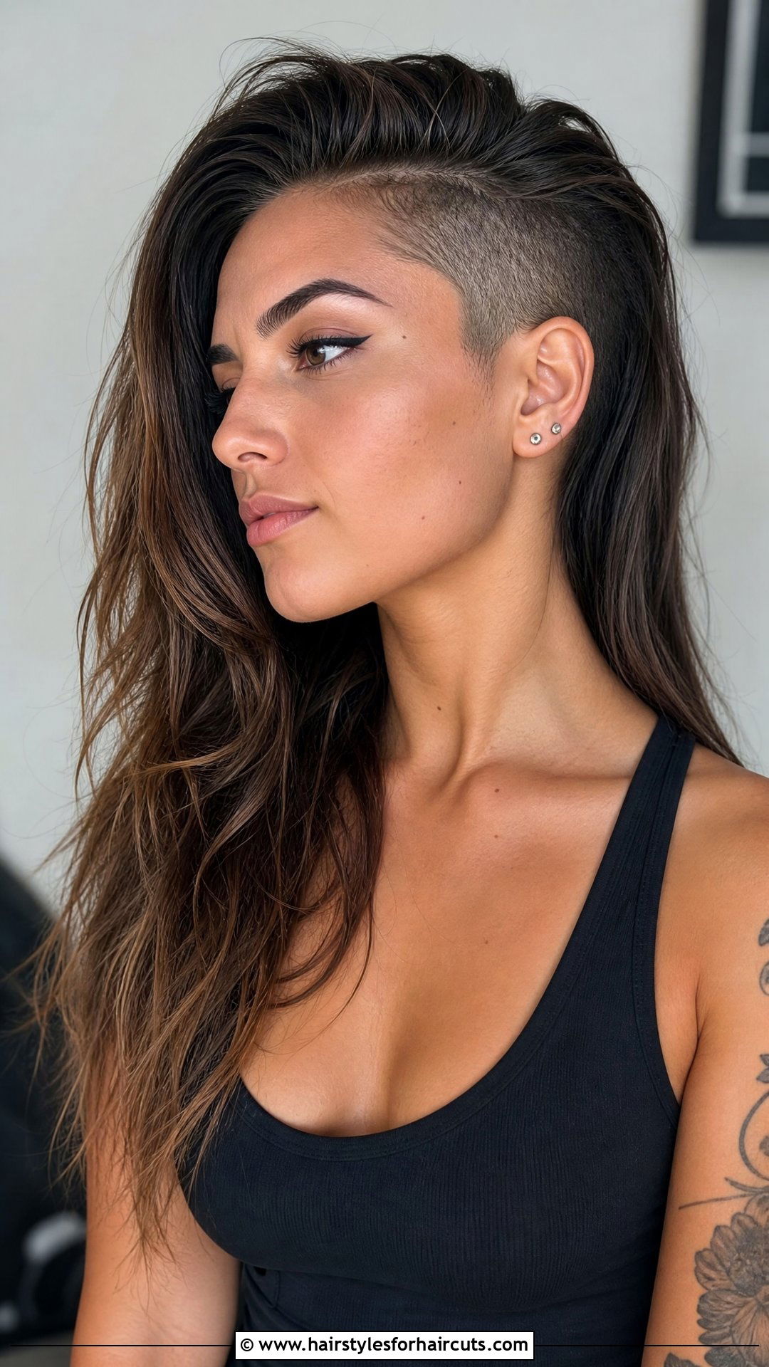 Long Hair Undercut - 25 long hair women haircuts - 25 long hair women haircuts