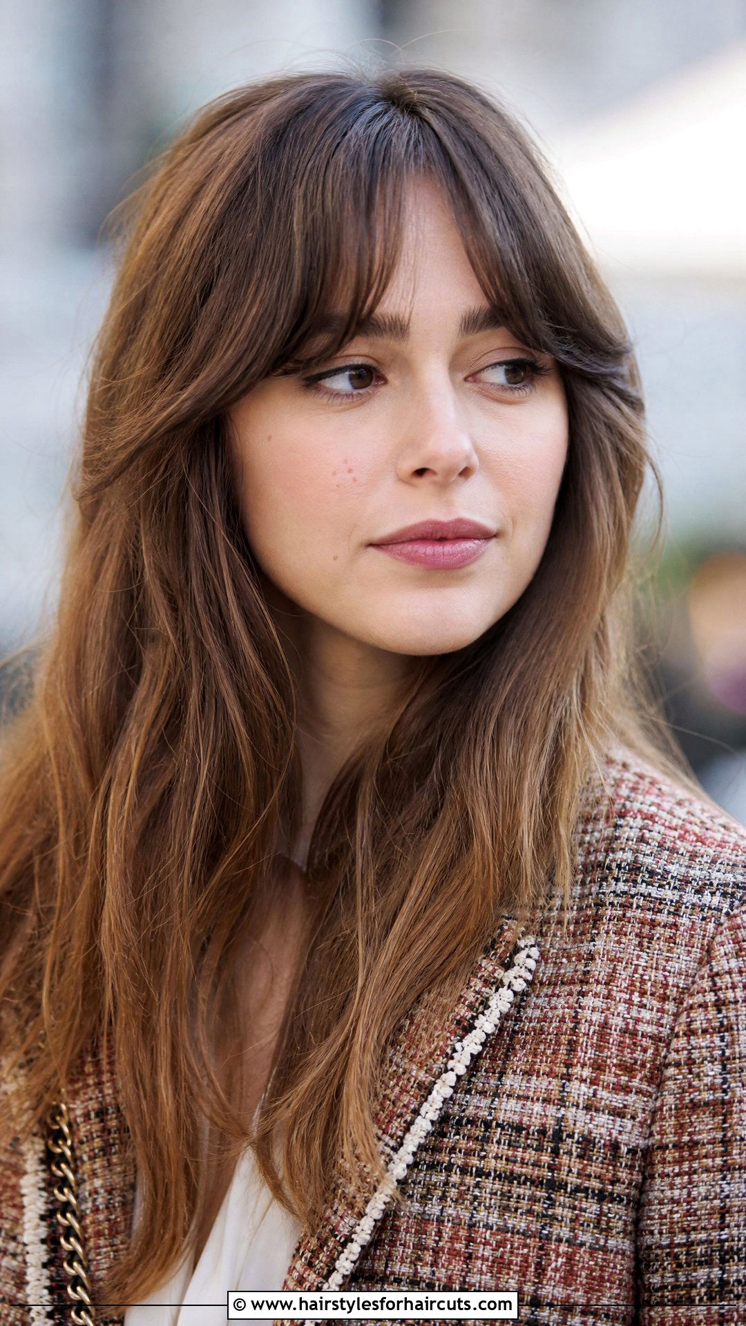 Long Hair With Arched Bangs - 25 front angled haircuts long hair - 25 front angled haircuts long hair