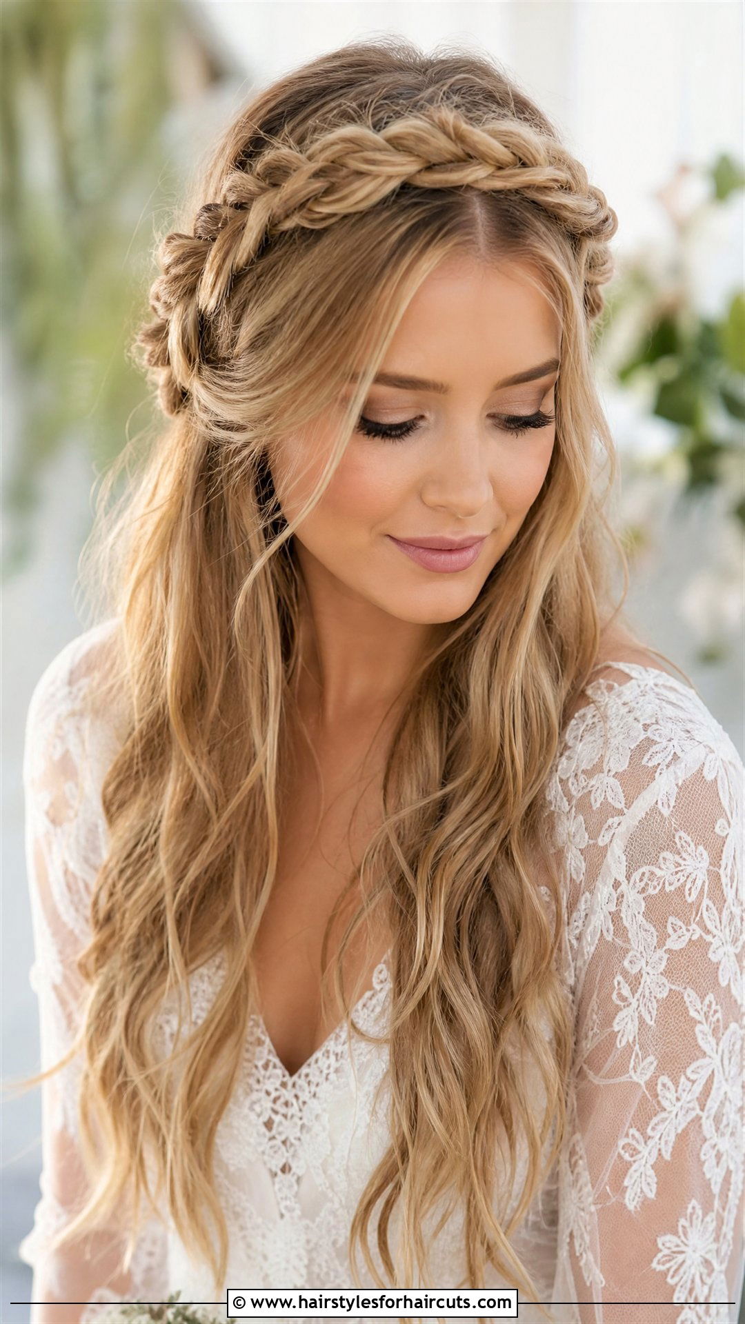 Long Hair With Braided Crown - 25 modern hairstyles for long hair - 25 modern hairstyles for long hair