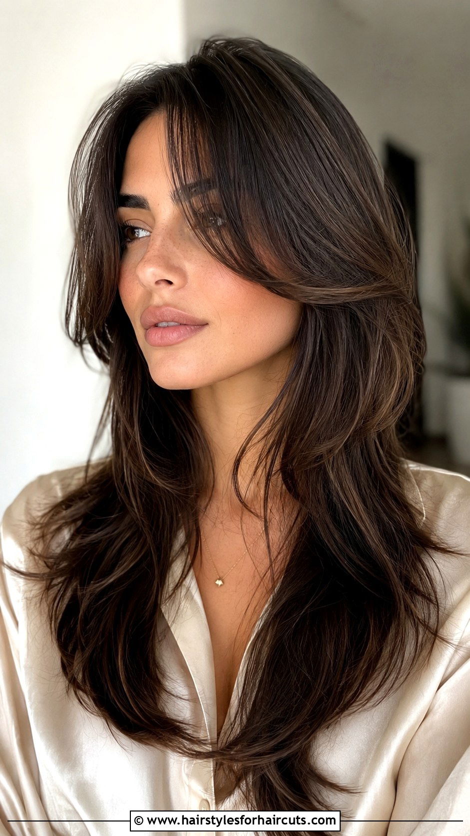 Long Hair With Cheekbone Layers - 25 long haircuts short - 25 long haircuts short
