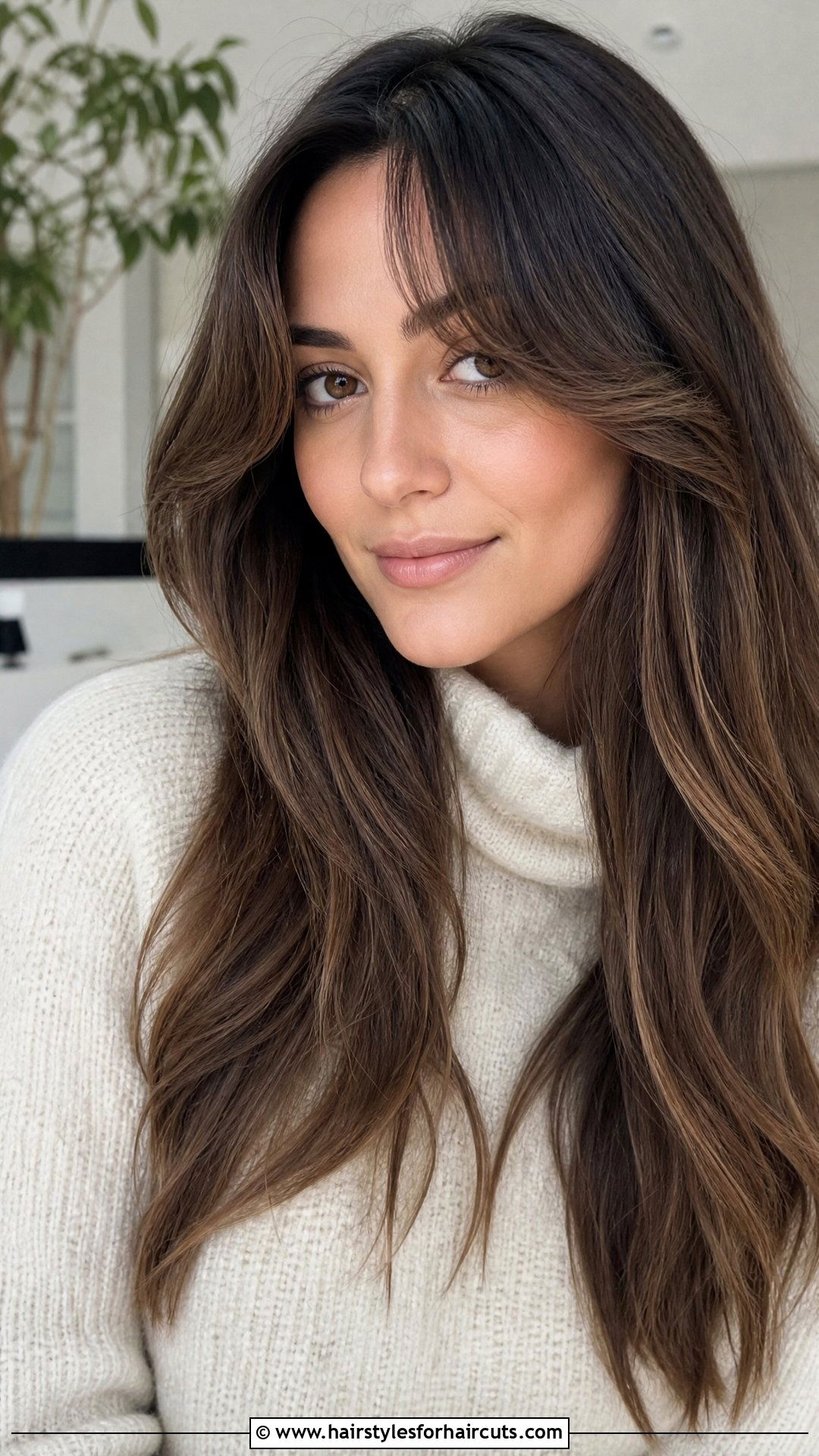 Long Hair With Curtain Bangs - 25 modern hairstyles for long hair - 25 modern hairstyles for long hair