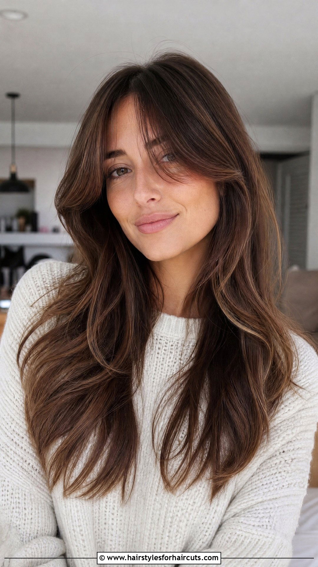 Long Hair With Curtain Bangs And Layers - 25 long layered hairstyles for long hair - 25 long layered hairstyles for long hair