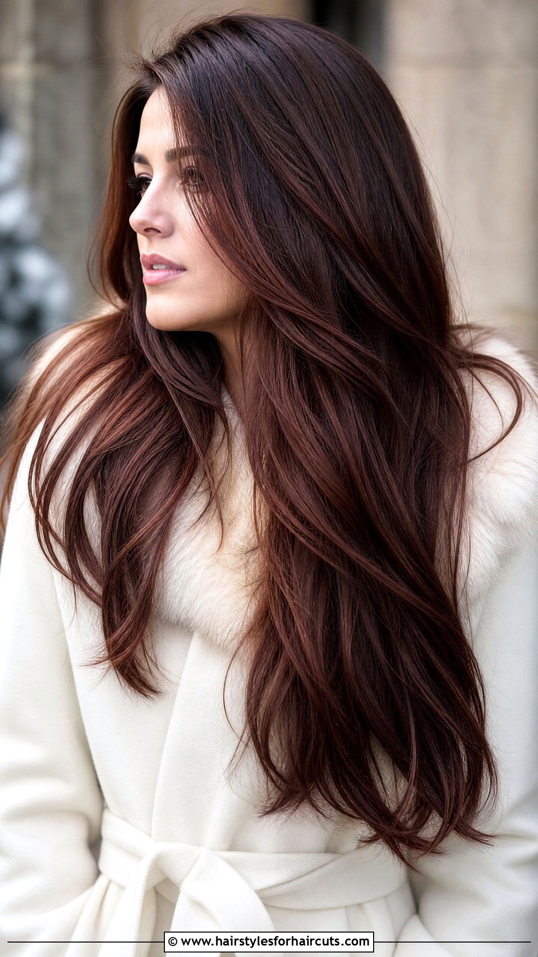 Long Hair With Mahogany Lowlights - 25 low lights hairstyles - 25 low lights hairstyles