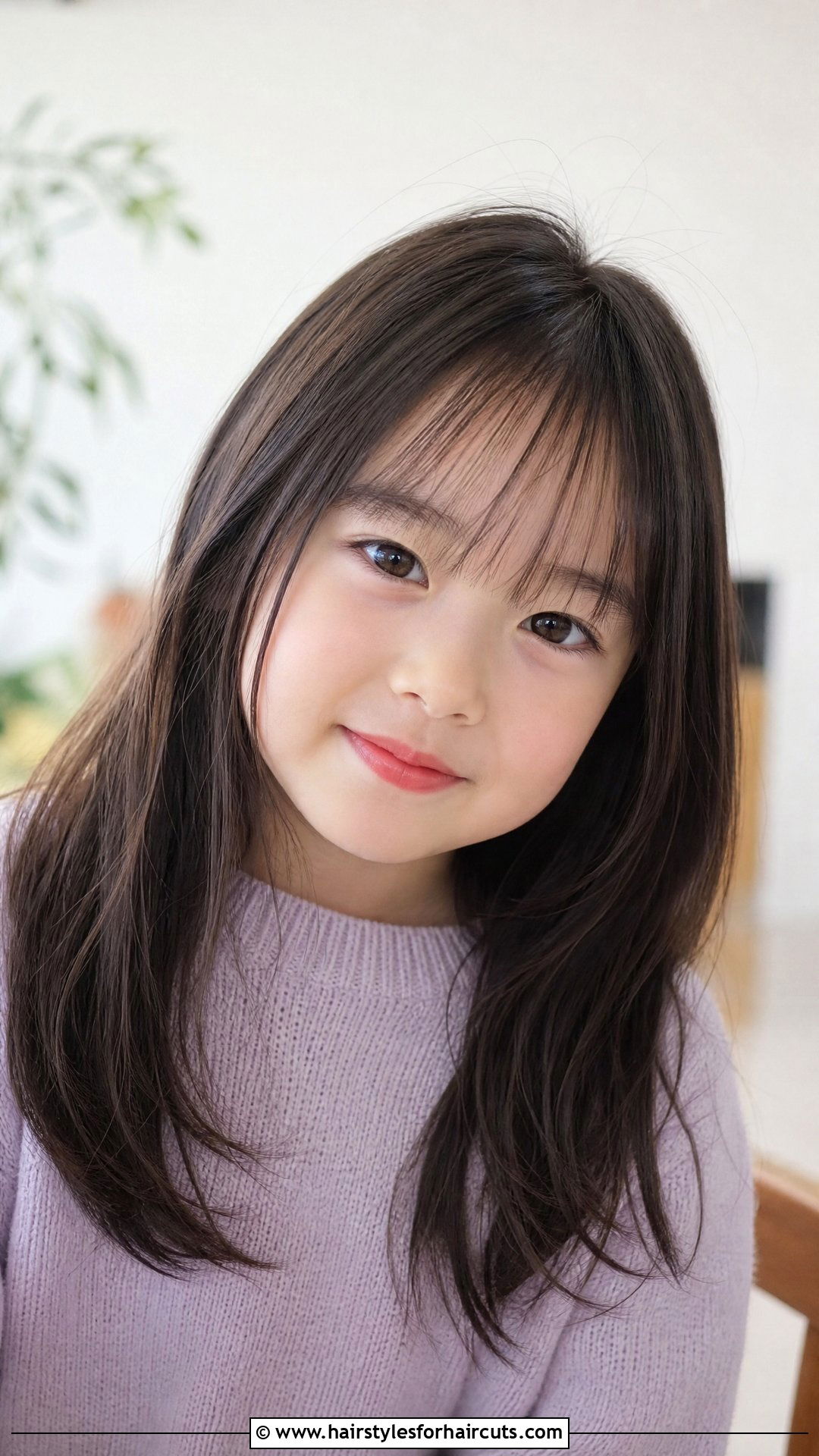 Long Hair With See Through Bangs - 25 long hair little girl haircuts with bangs - 25 long hair little girl haircuts with bangs