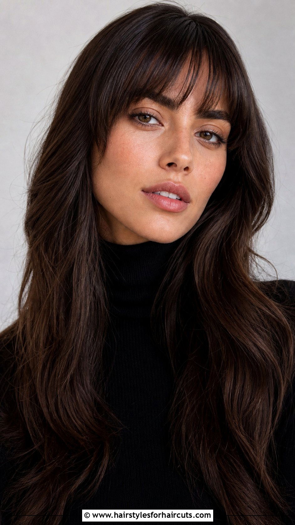 Long Hair With Short Bangs - 25 haircuts with bangs for long hair - 25 haircuts with bangs for long hair